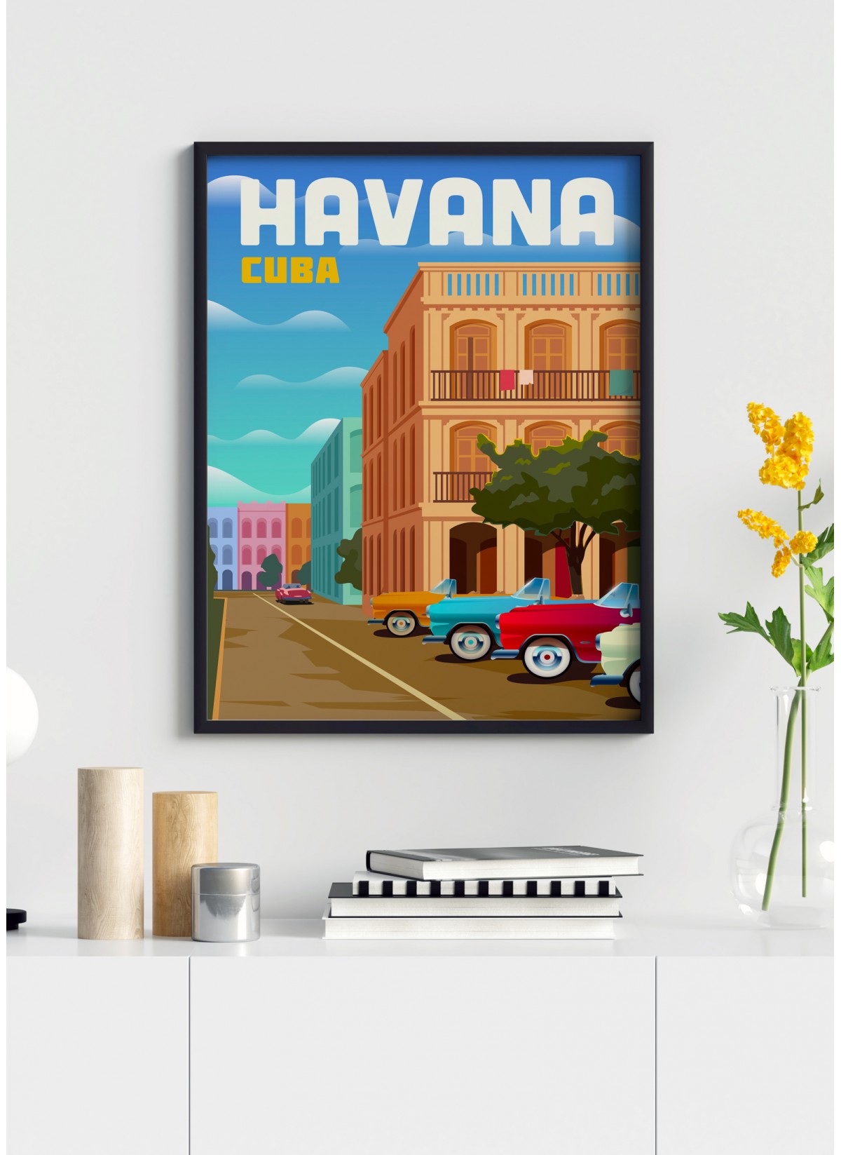 Affiche Cuba La Havane
