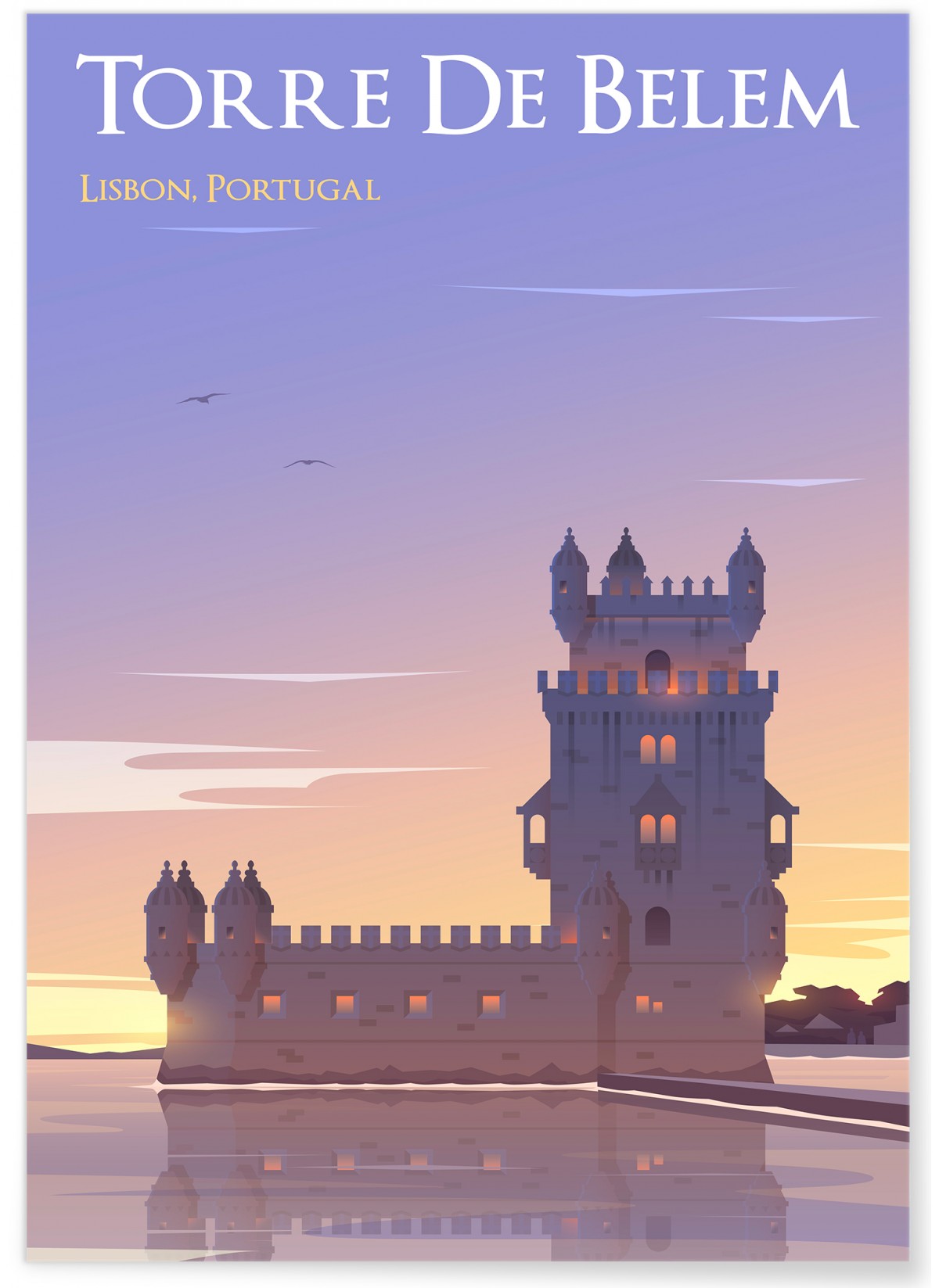 Affiche Tour de Belém
