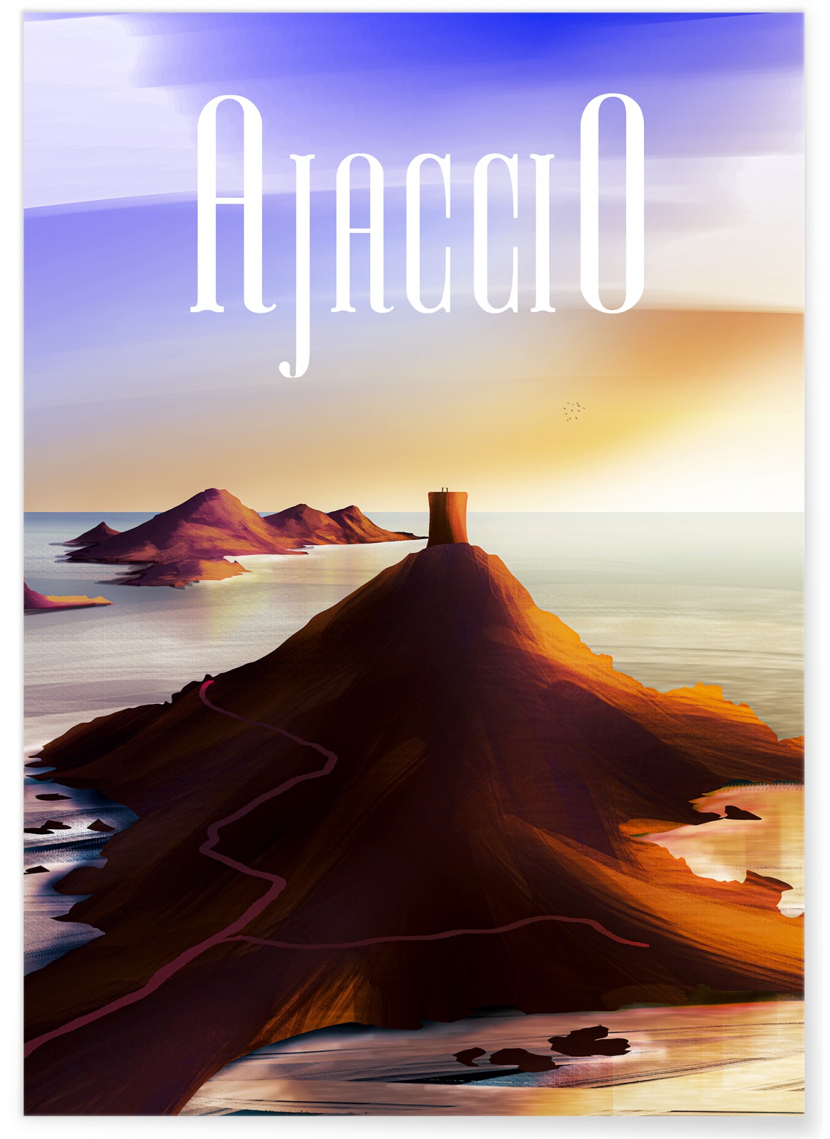 Affiche Ajaccio