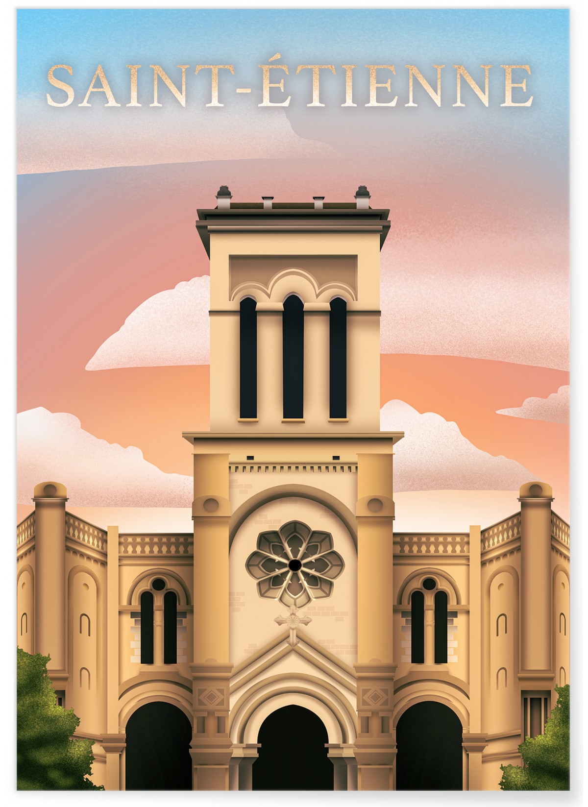 Affiche Saint-Étienne