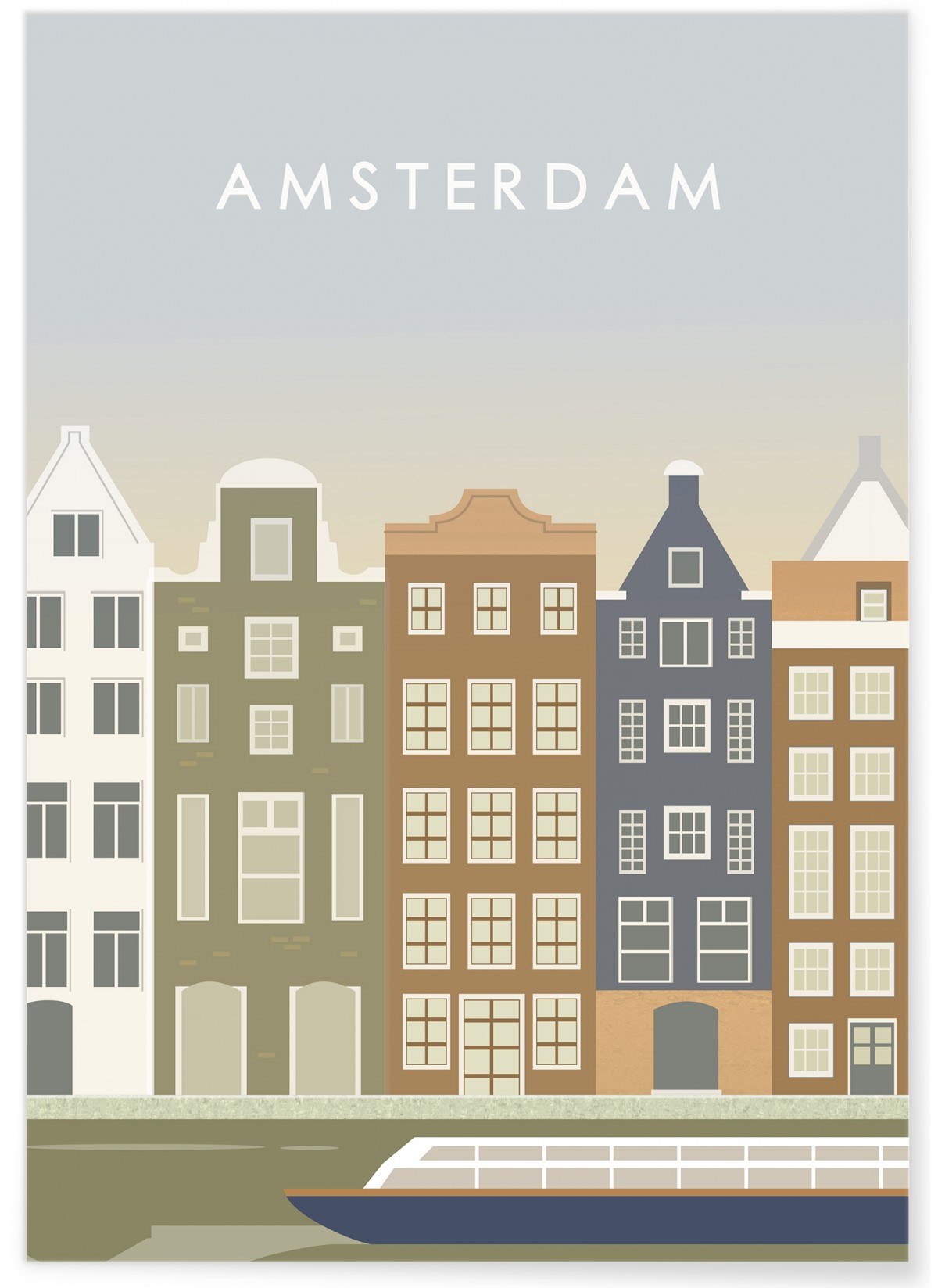 Affiche Amsterdam