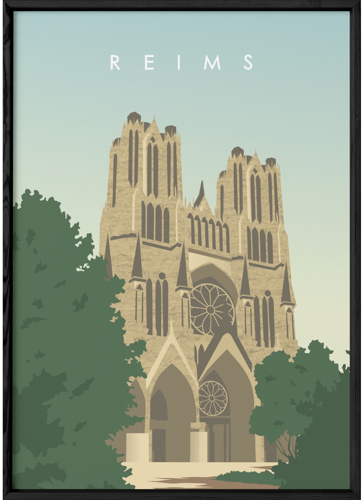 Affiche Reims
