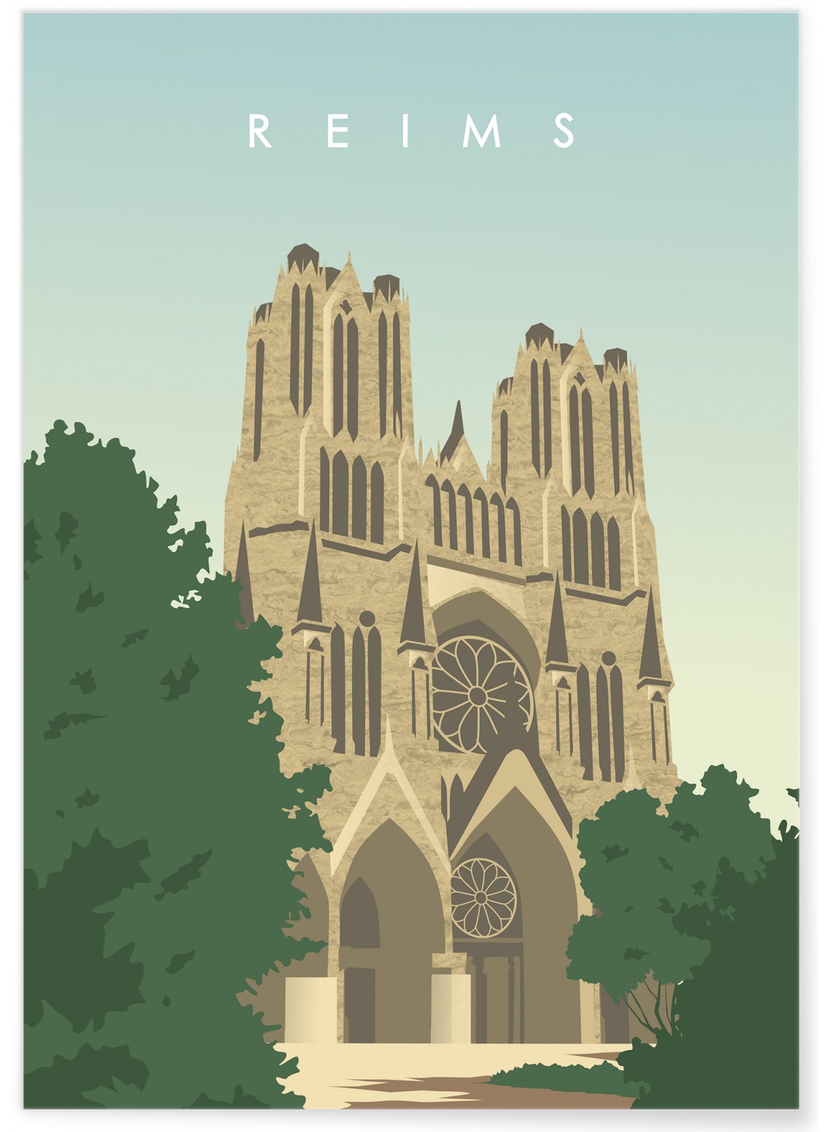Affiche Reims