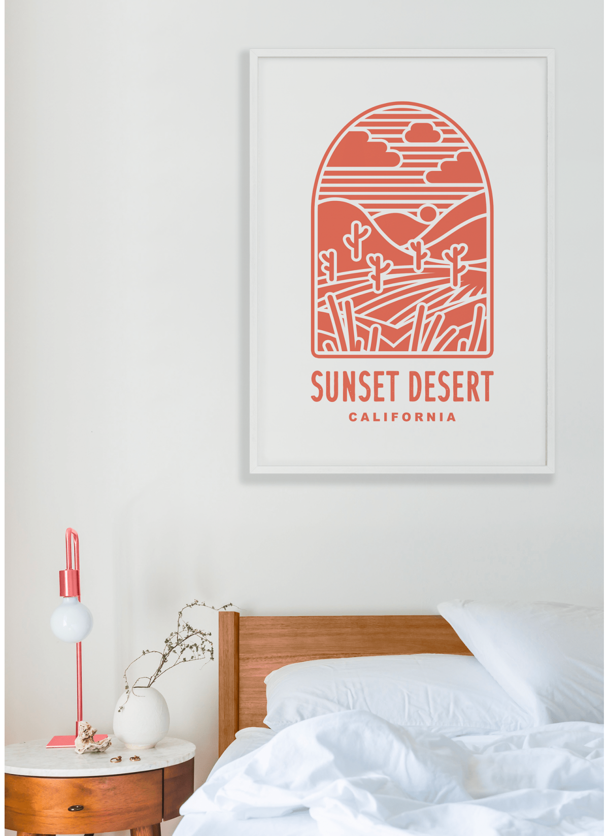 Affiche Sunset Desert