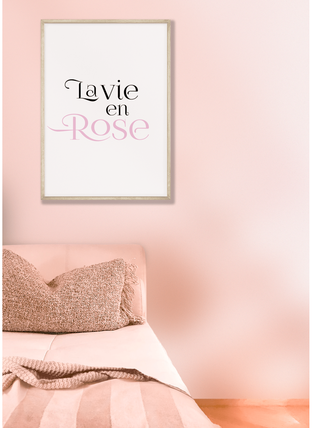 Affiche La vie en rose
