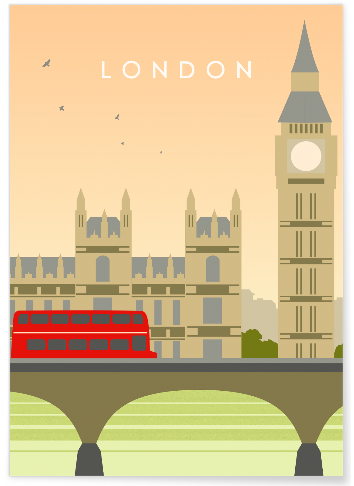 Affiche Londres 2