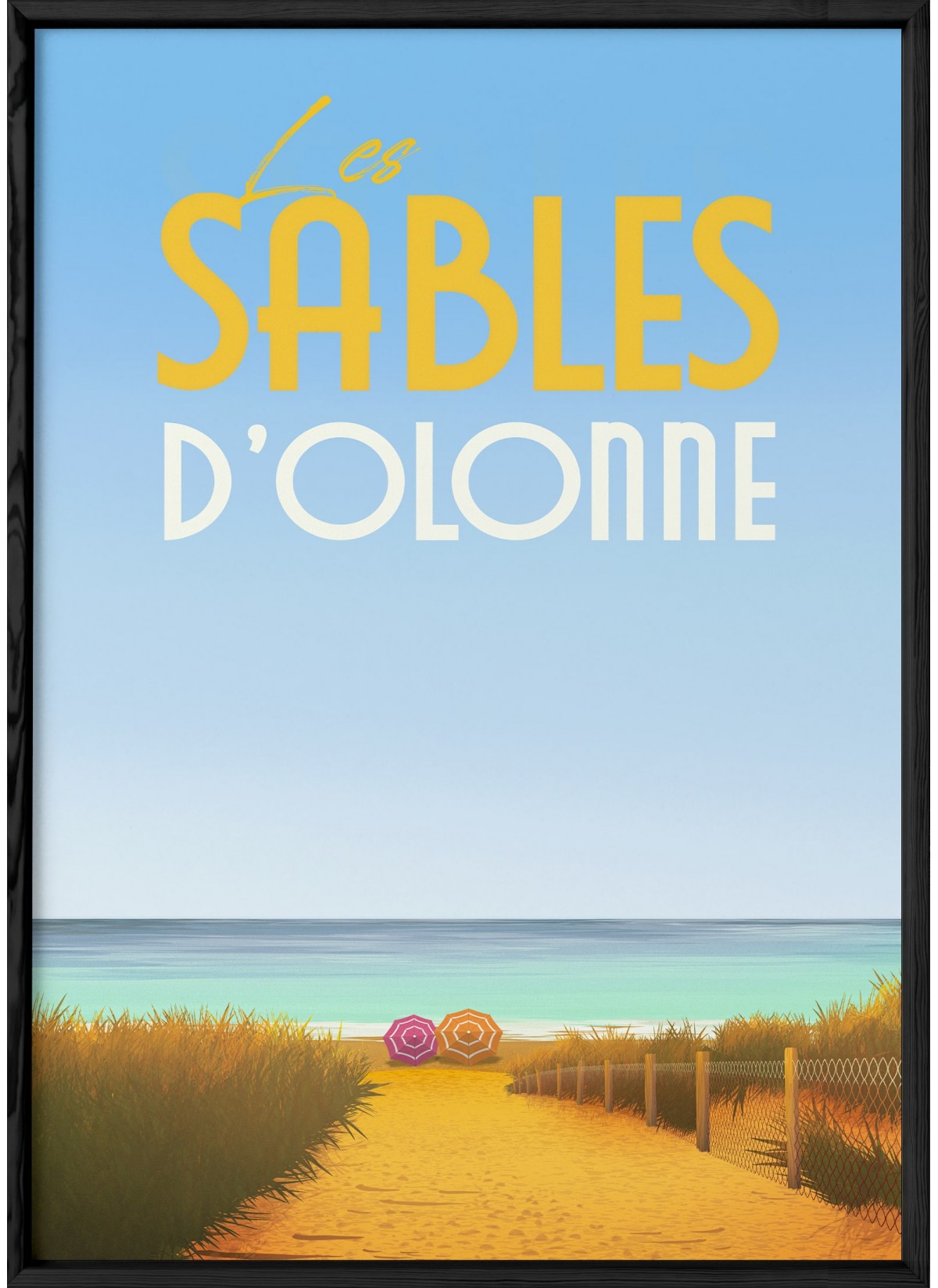 Affiche Les Sables d'Olonne