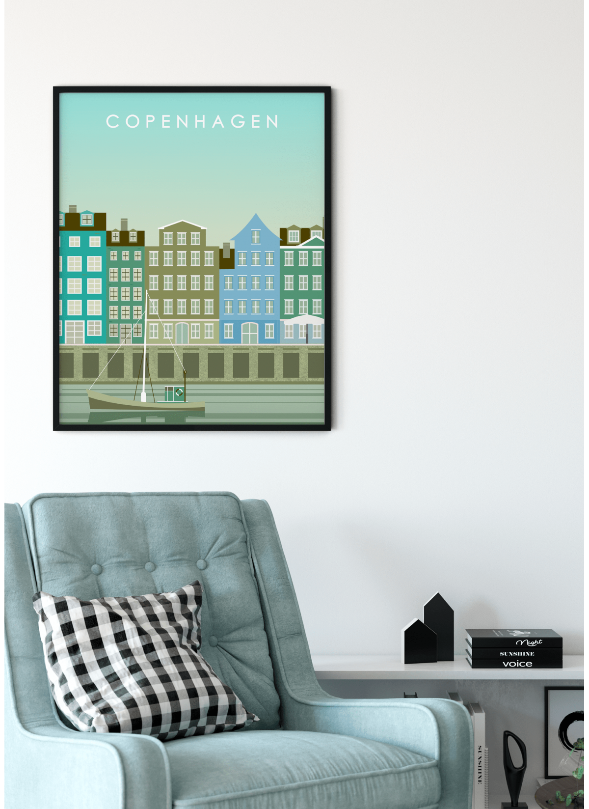 Affiche Copenhague
