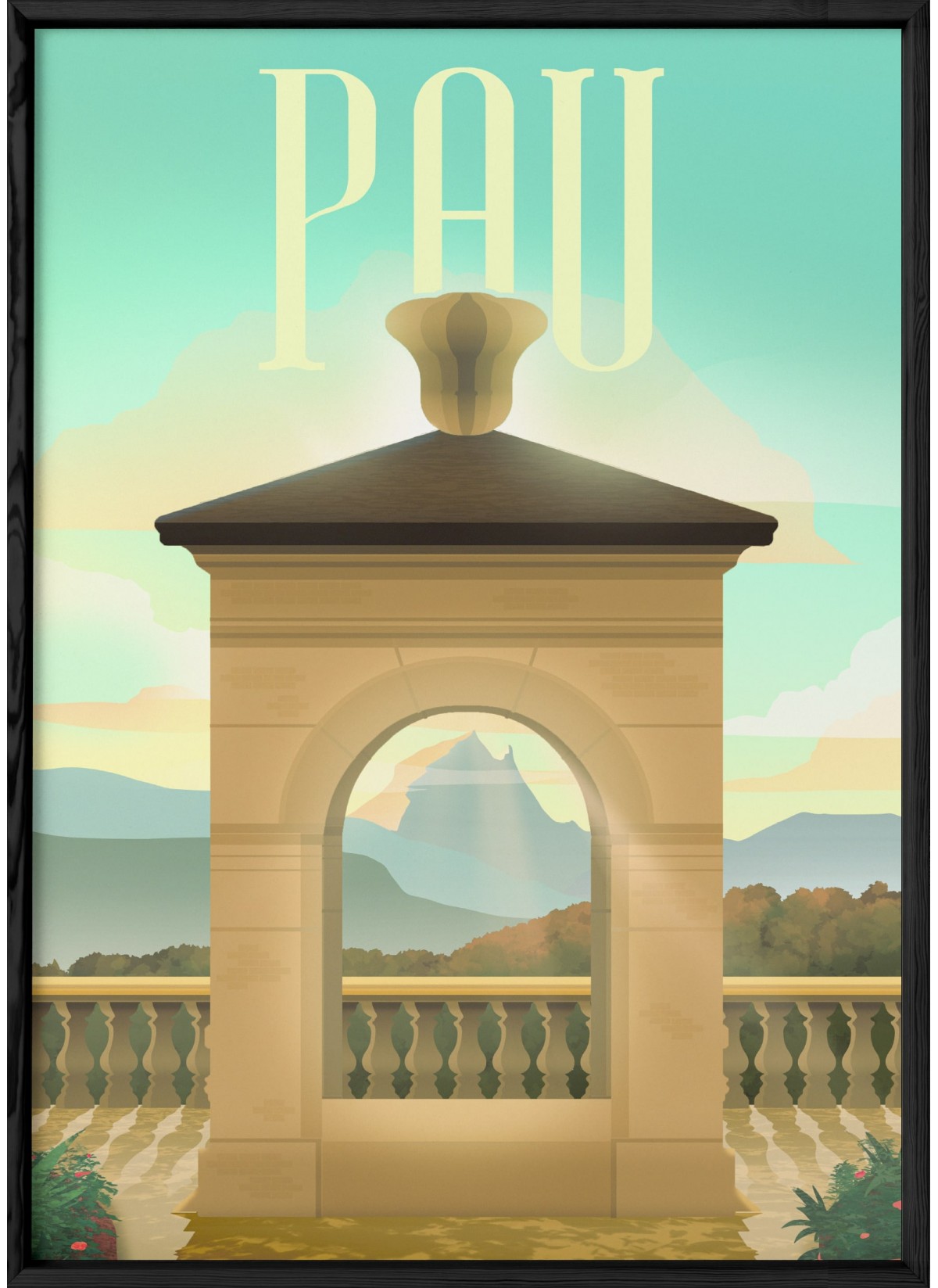 Affiche Pau