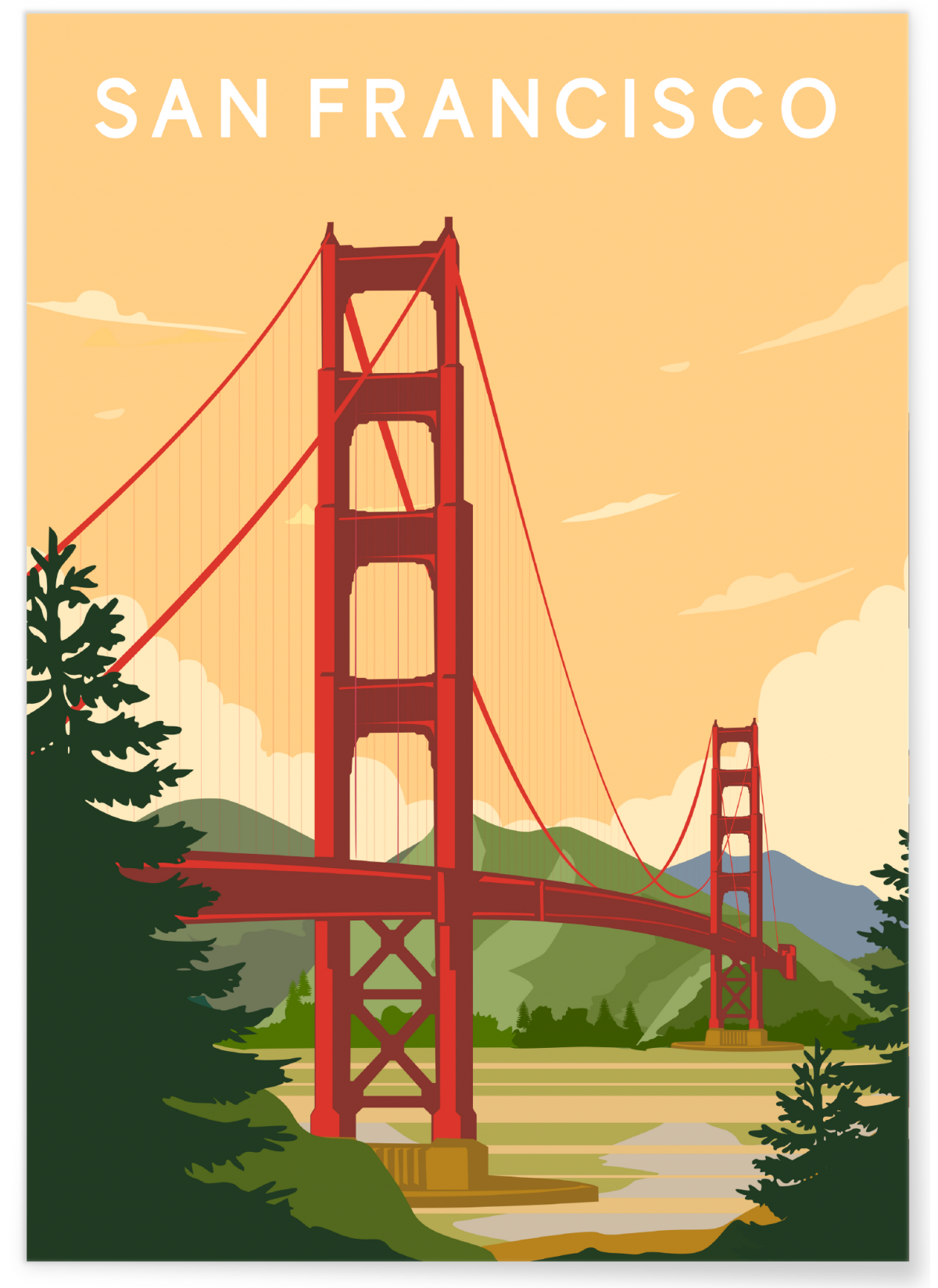 Affiche San-Francisco 2