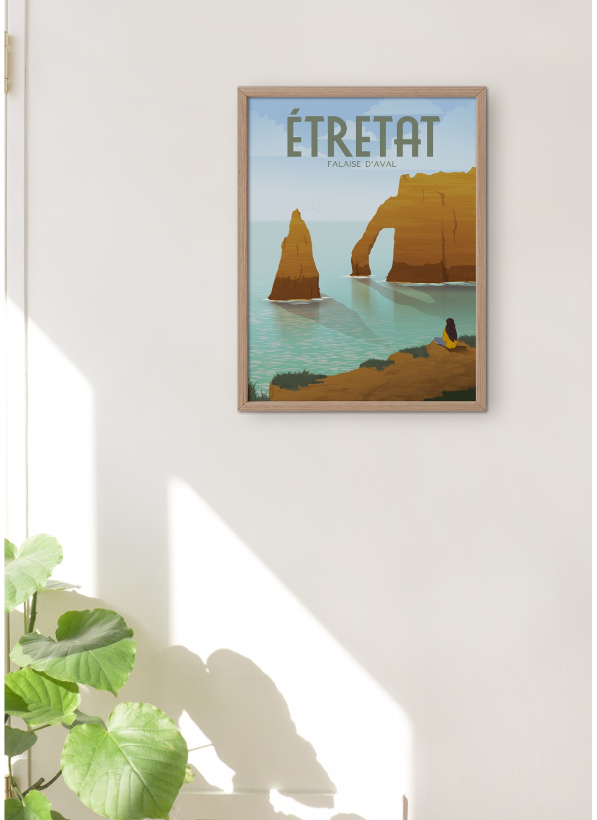 Affiche Étretat
