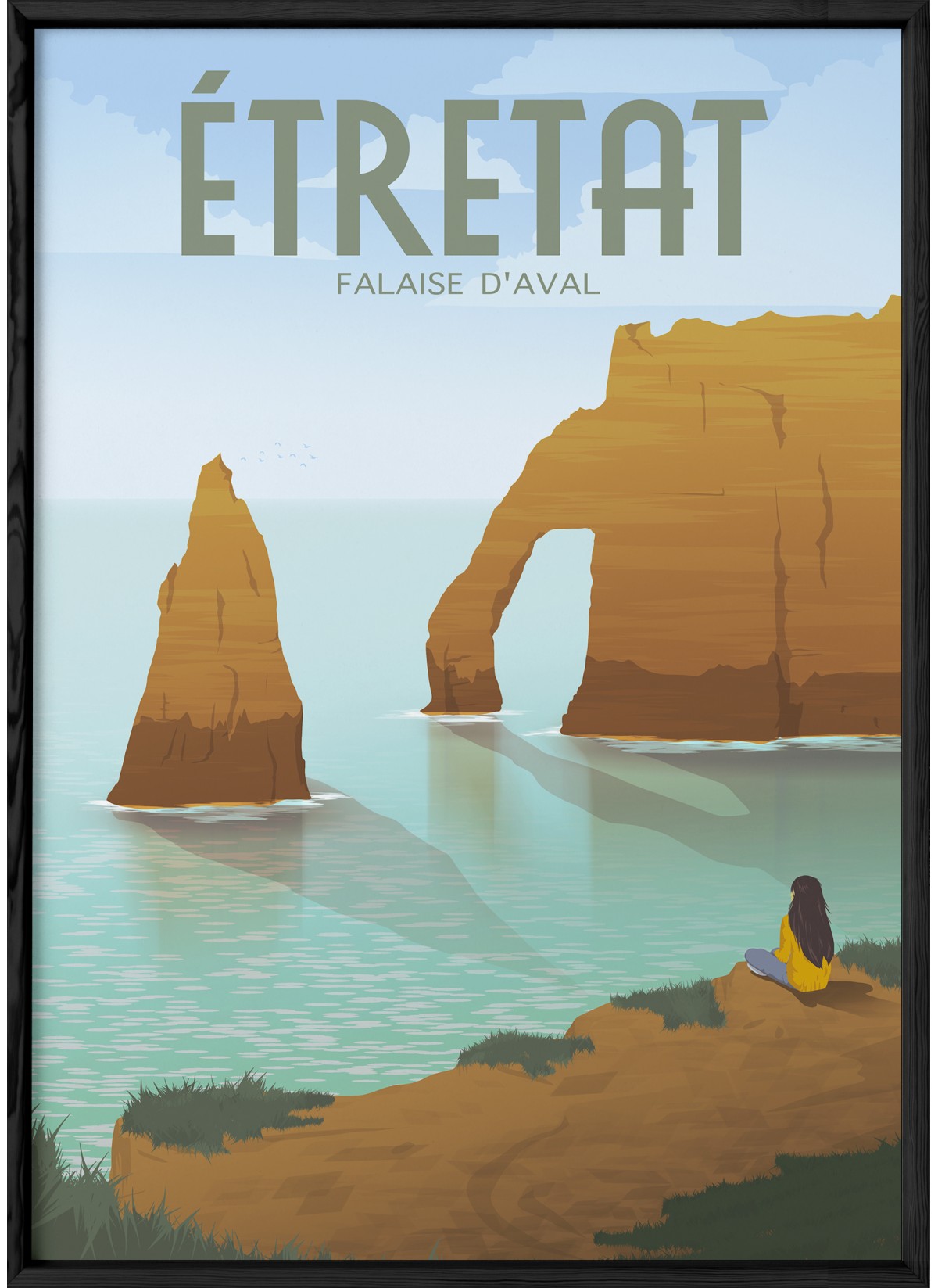 Affiche Étretat
