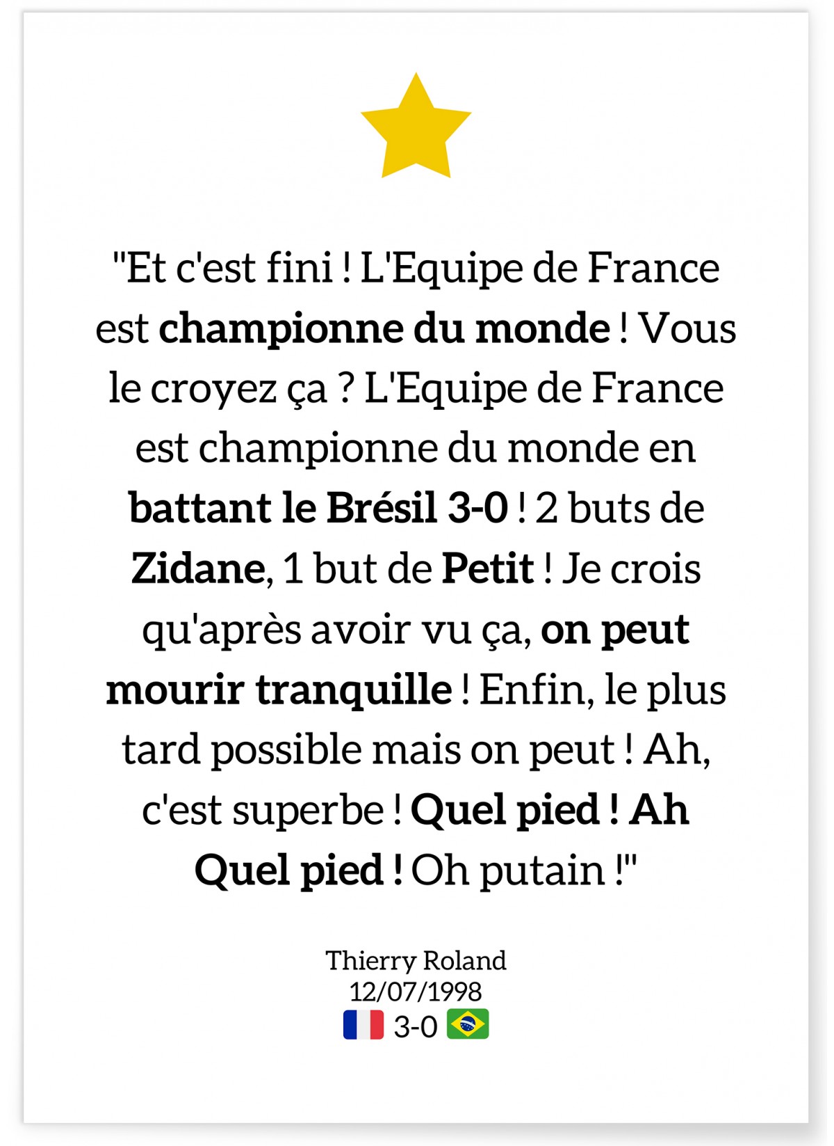 Affiche « On peut mourir tranquille »
