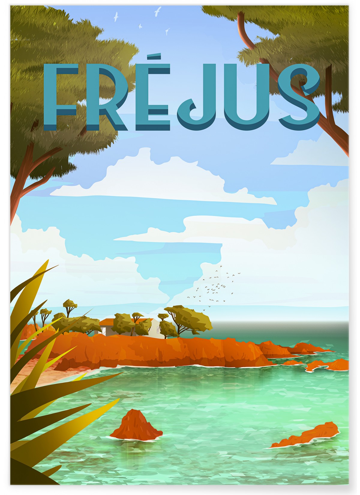 Affiche Fréjus