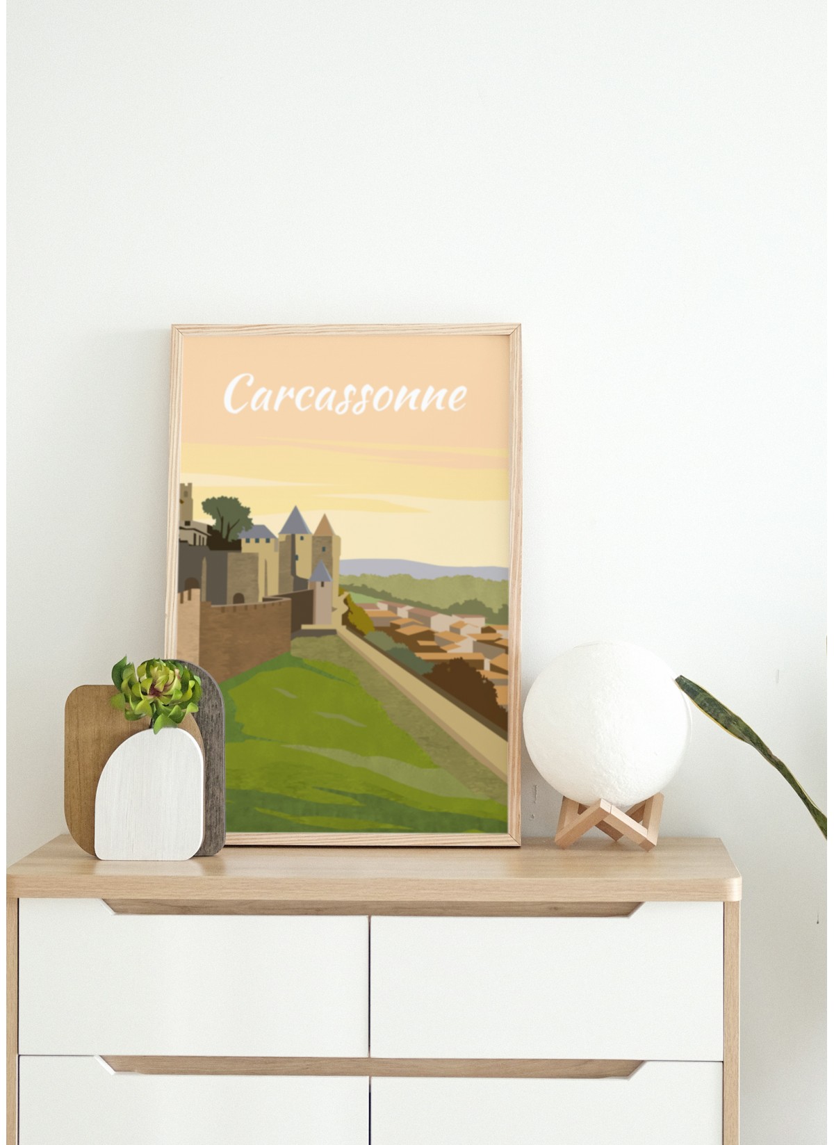 Affiche Carcassonne