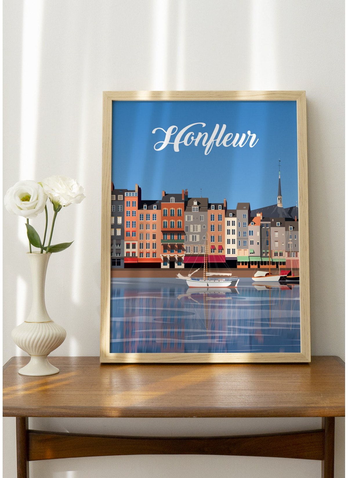 Affiche Honfleur