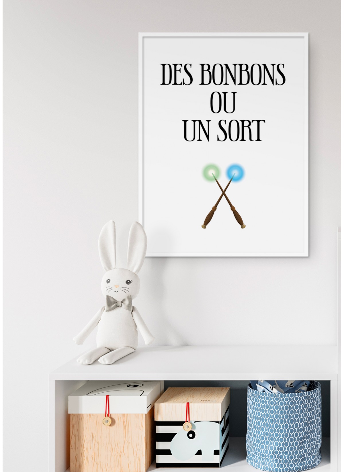 Affiche Des bonbons ou un sort