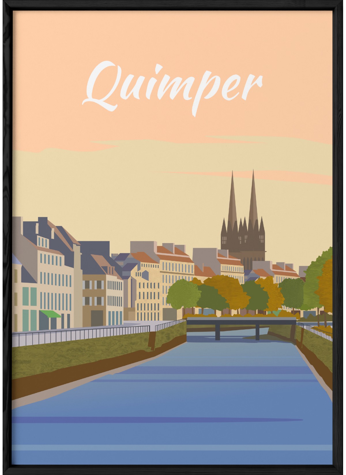 Affiche Quimper