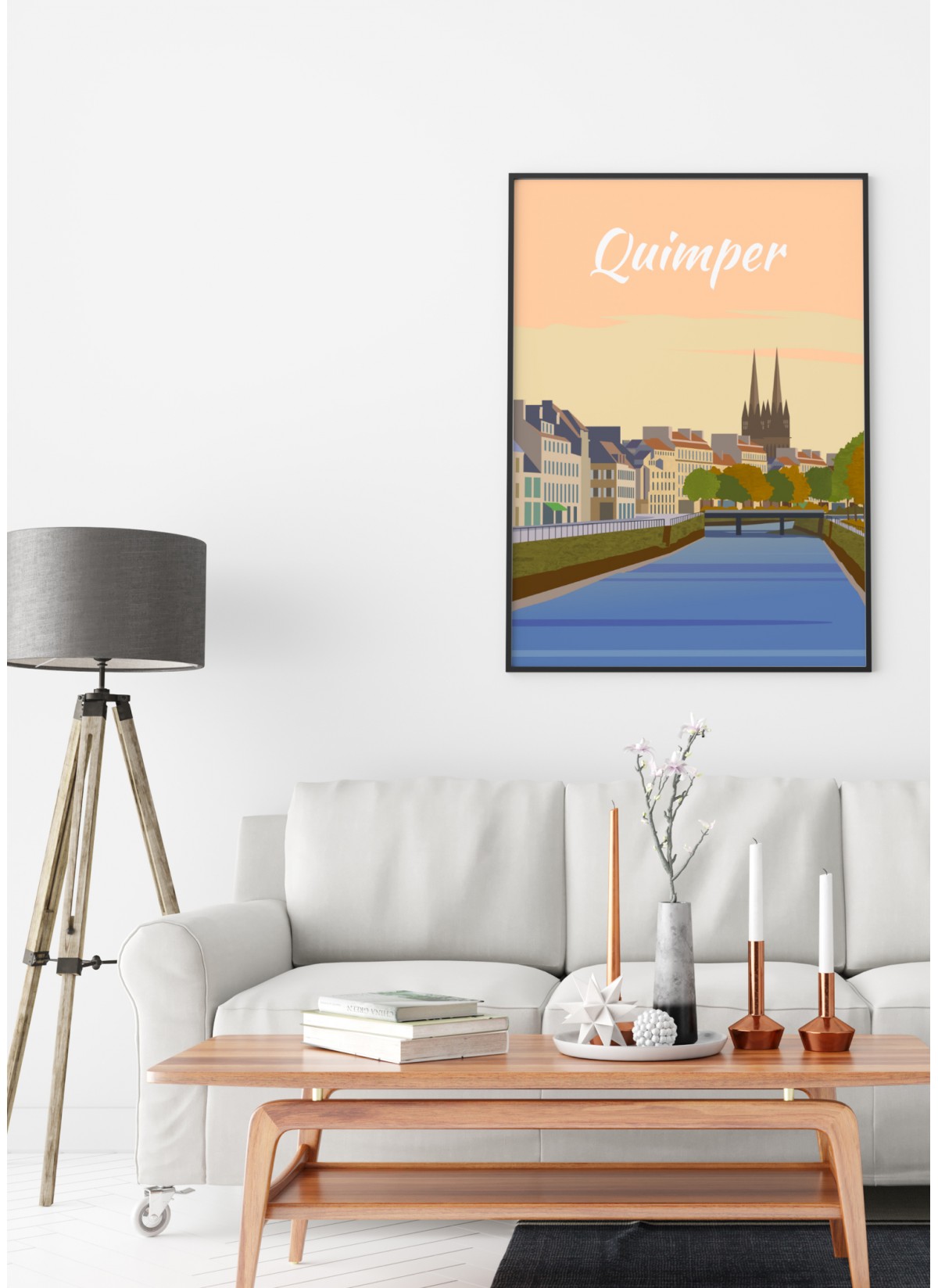 Affiche Quimper
