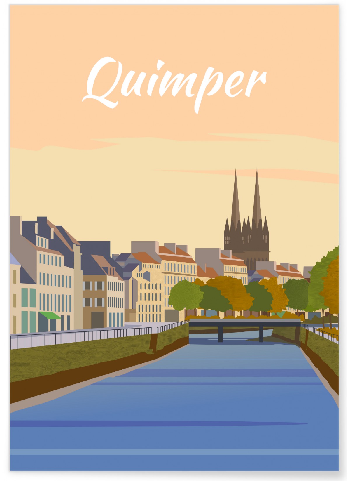 Affiche Quimper
