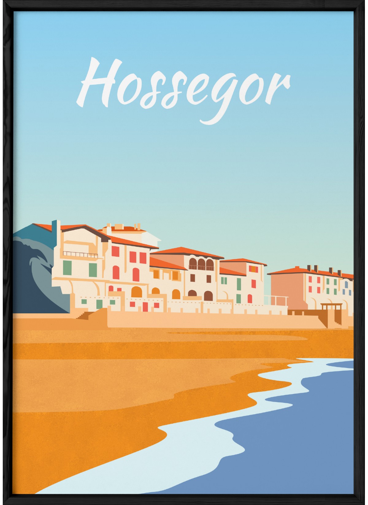Affiche Hossegor