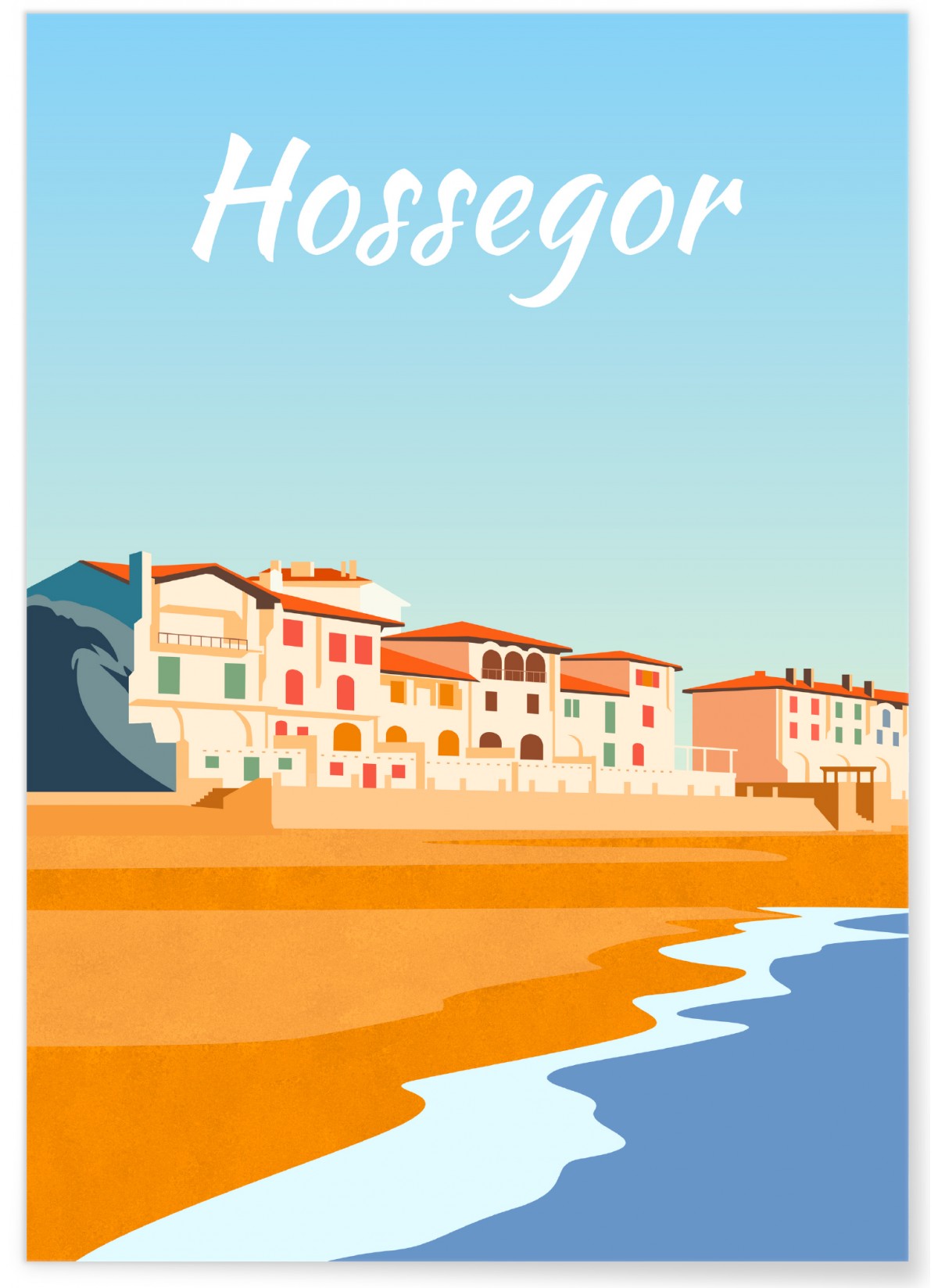 Affiche Hossegor