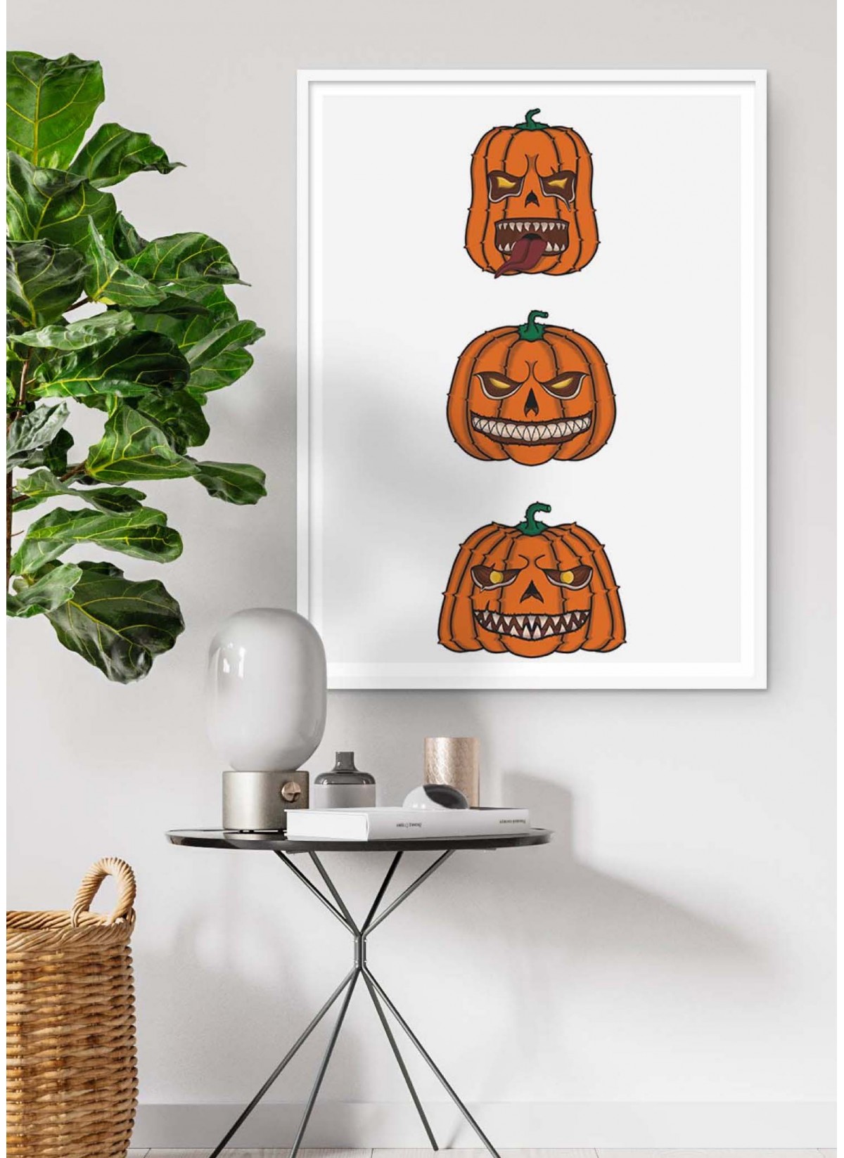 Affiche Citrouilles
