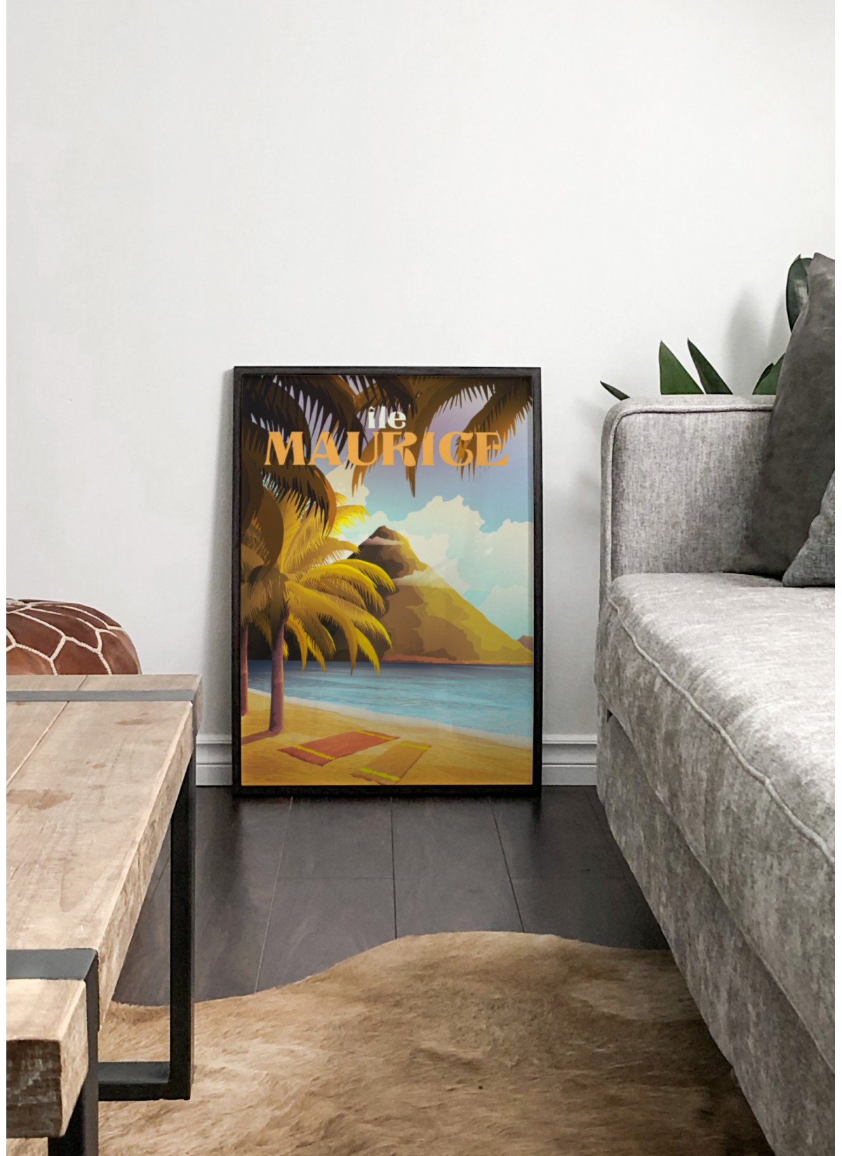 Affiche Île Maurice