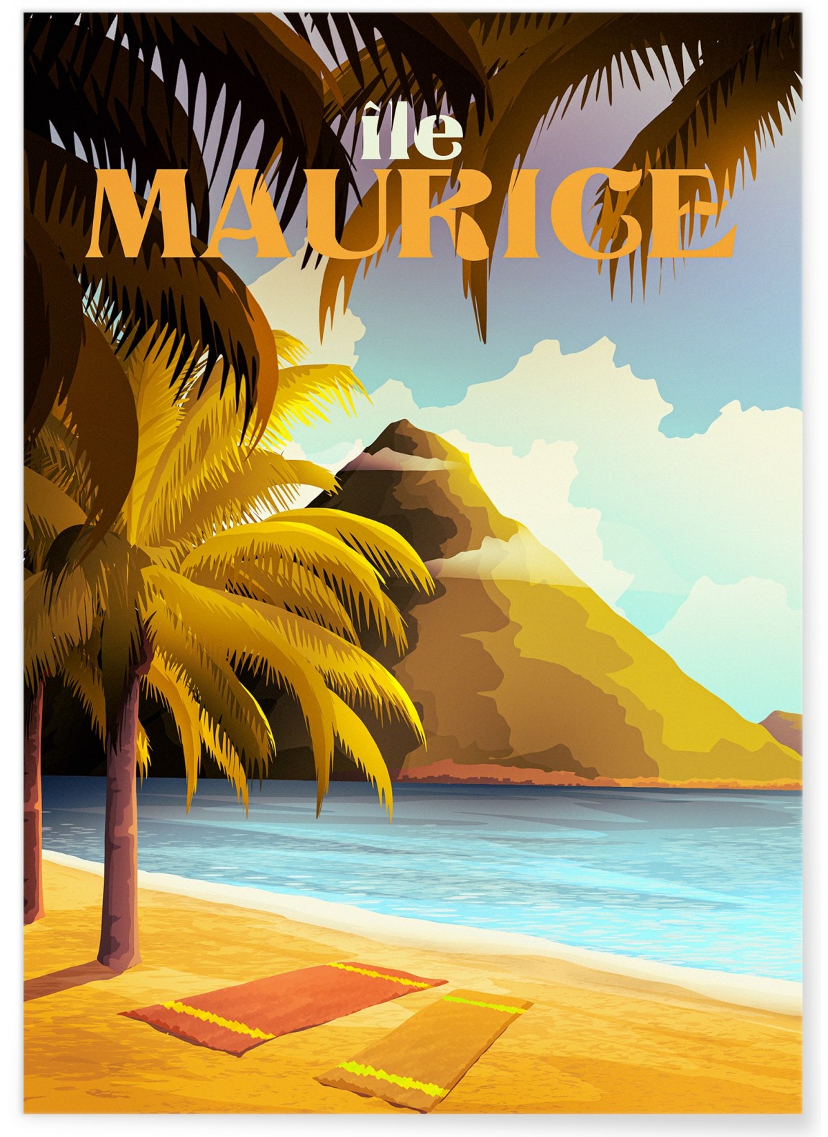 Affiche Île Maurice