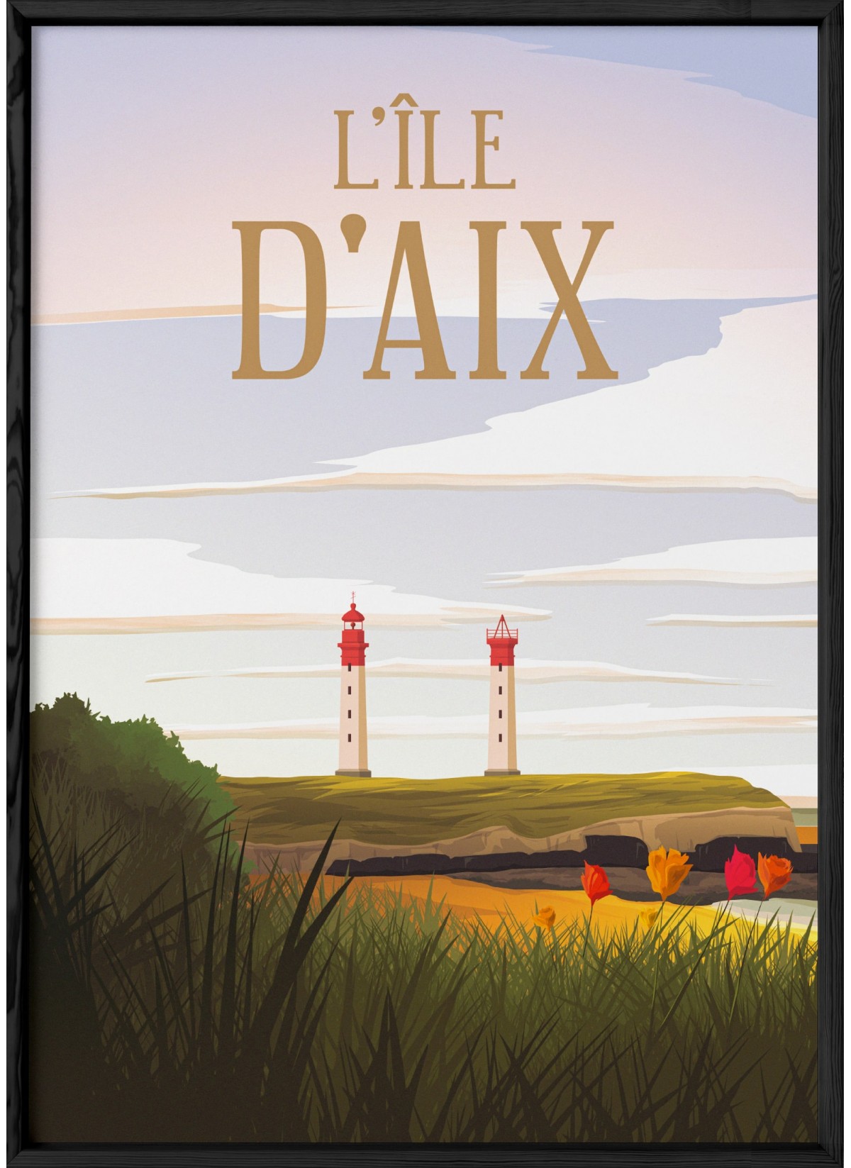Affiche Île d'Aix
