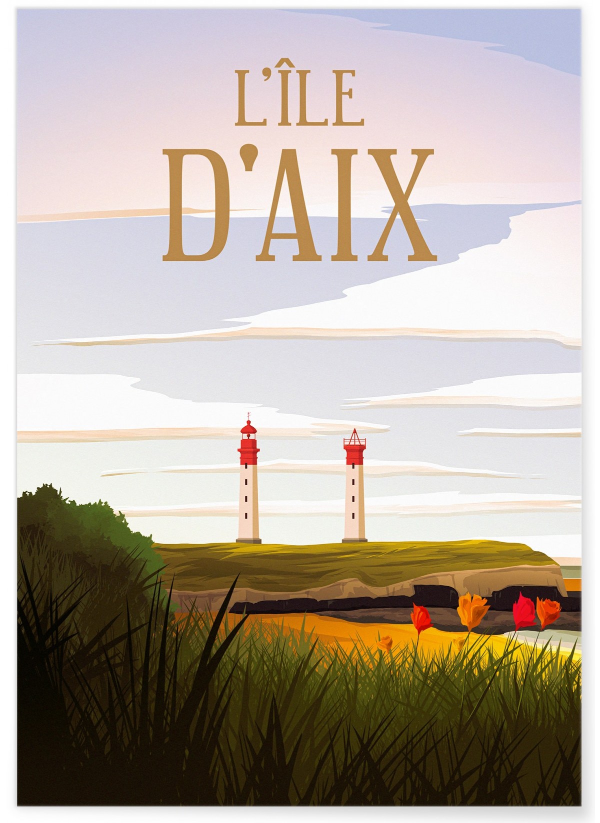 Affiche Île d'Aix