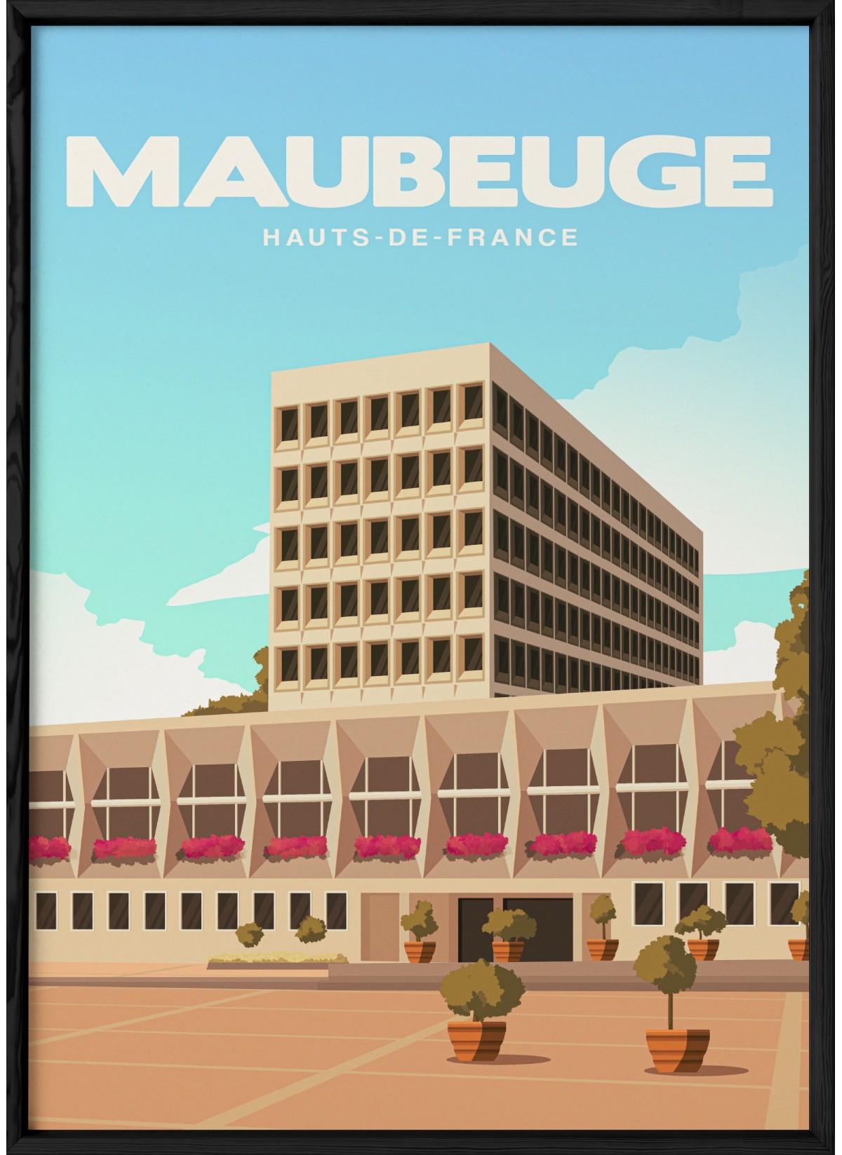Affiche Maubeuge