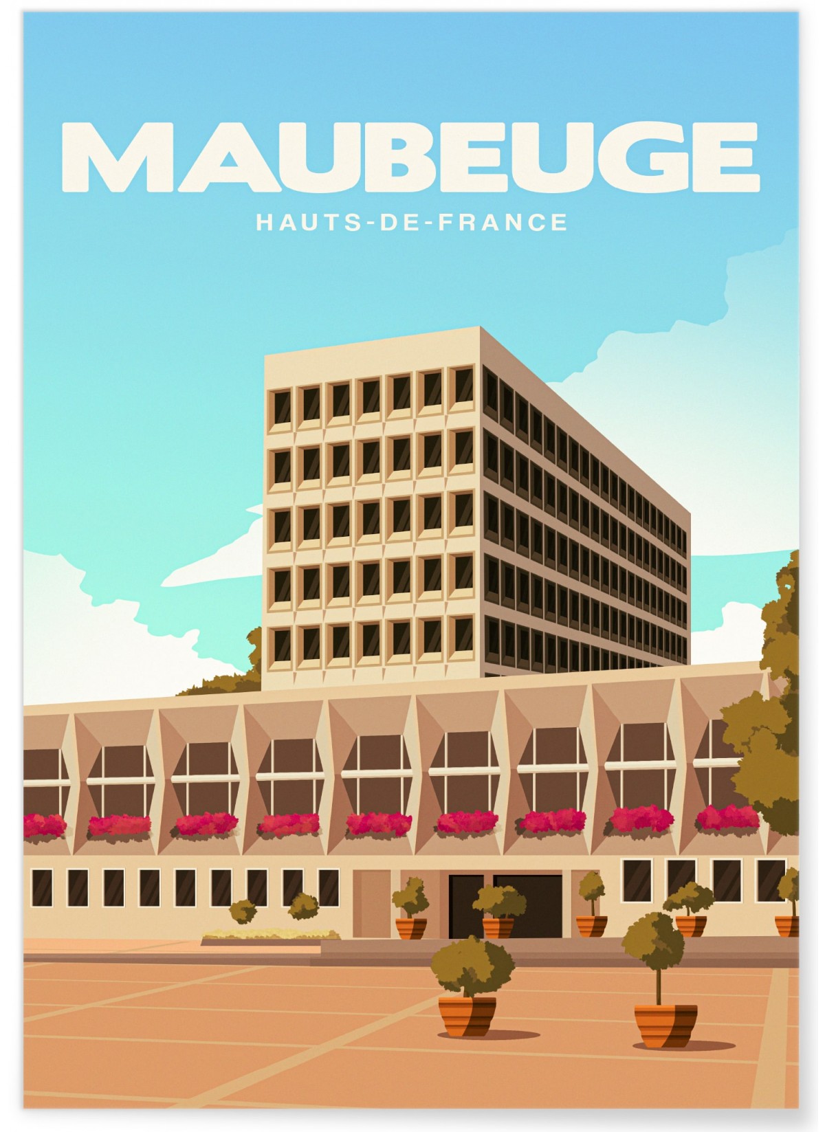Affiche Maubeuge