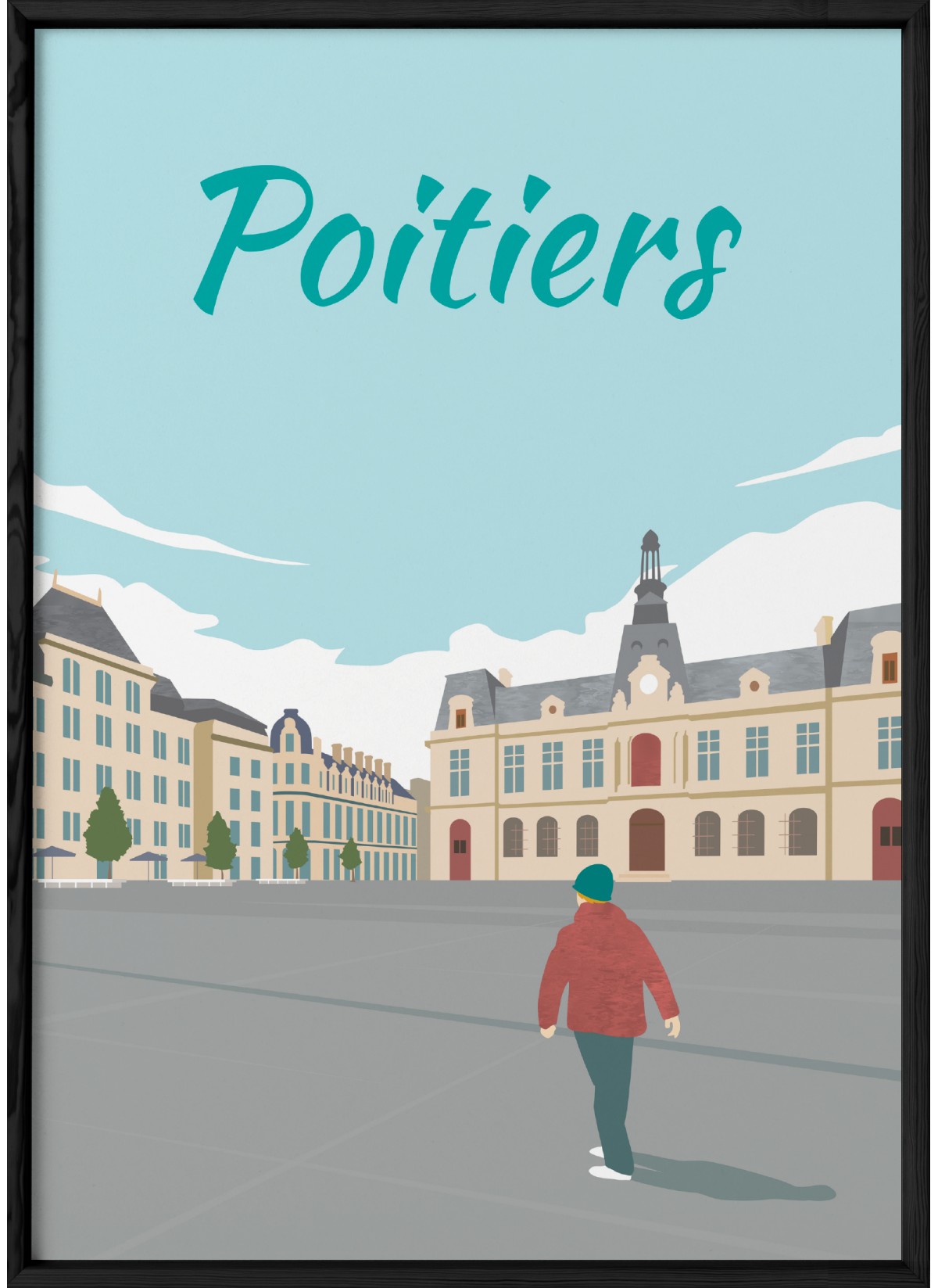 Affiche Poitiers