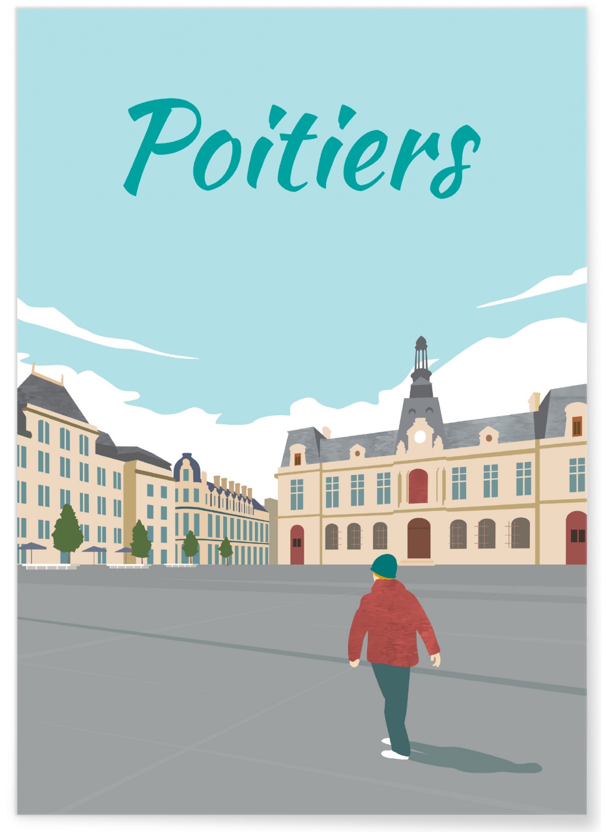 Affiche Poitiers
