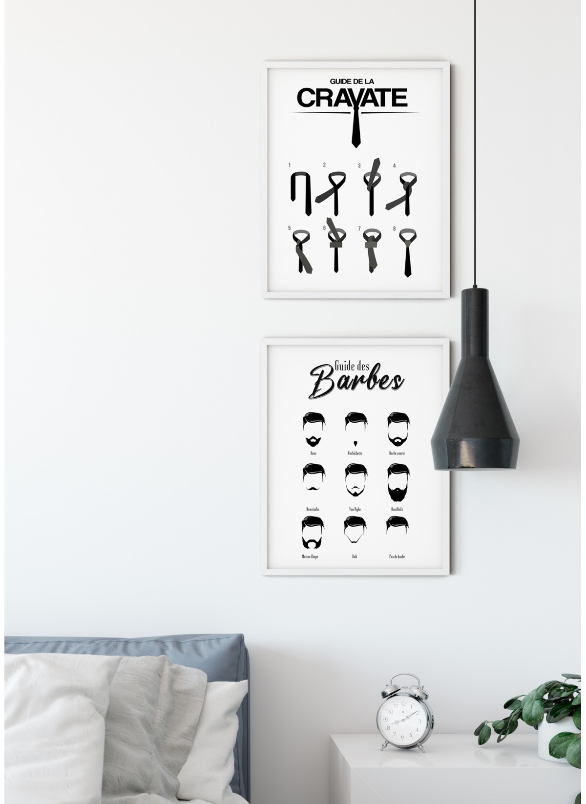 Affiche Guide de la cravate