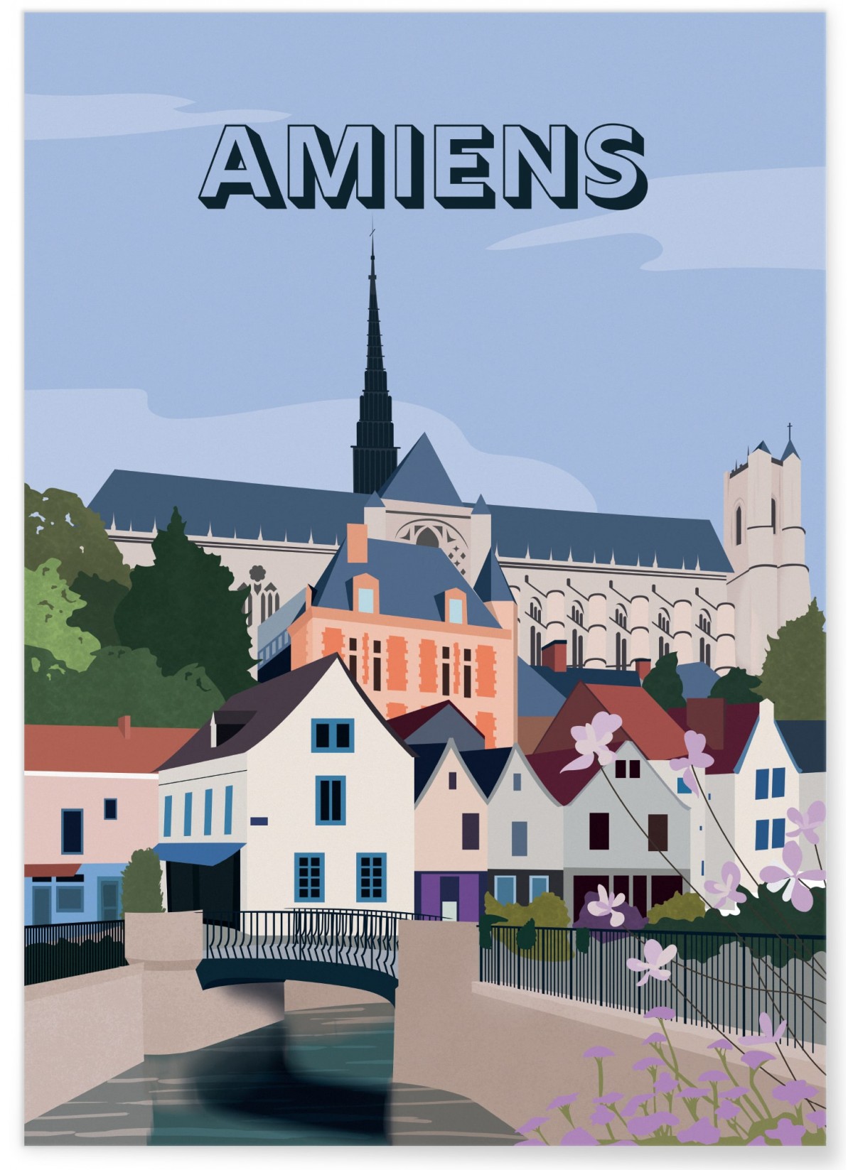 Affiche Amiens