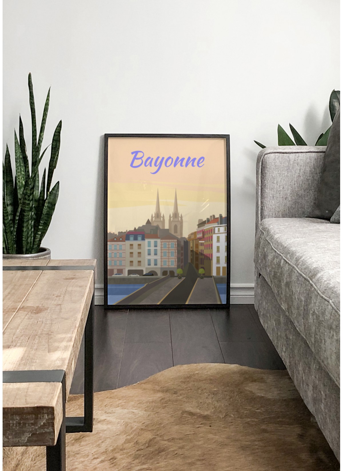 Affiche Bayonne