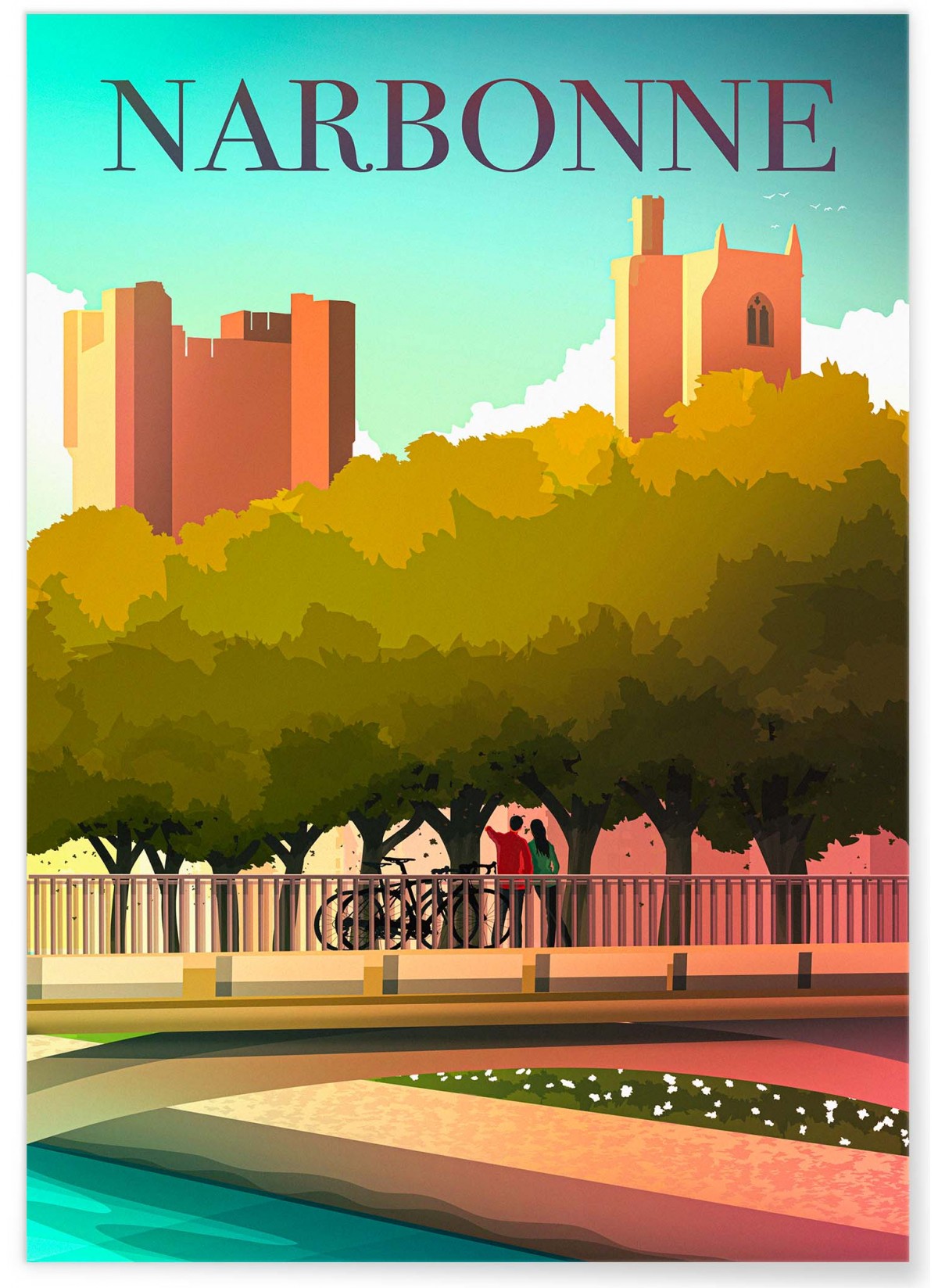 Affiche Narbonne