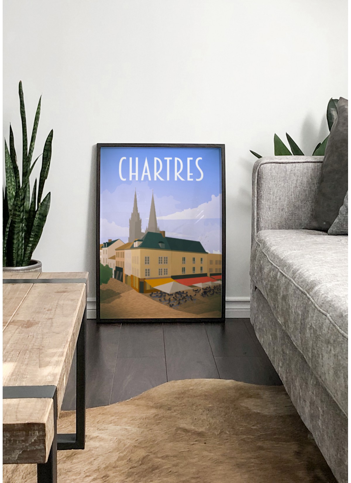Affiche Chartres