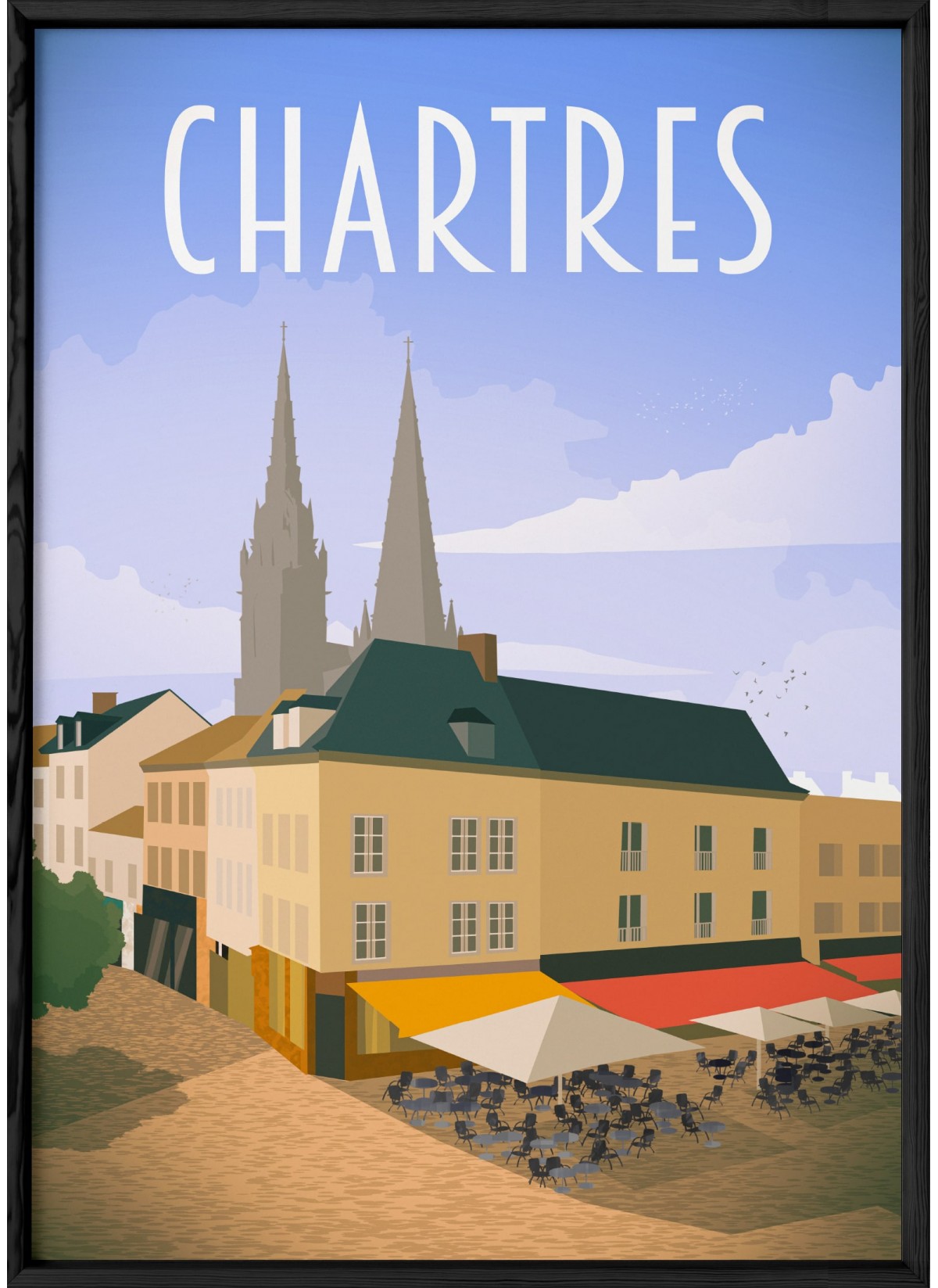 Affiche Chartres