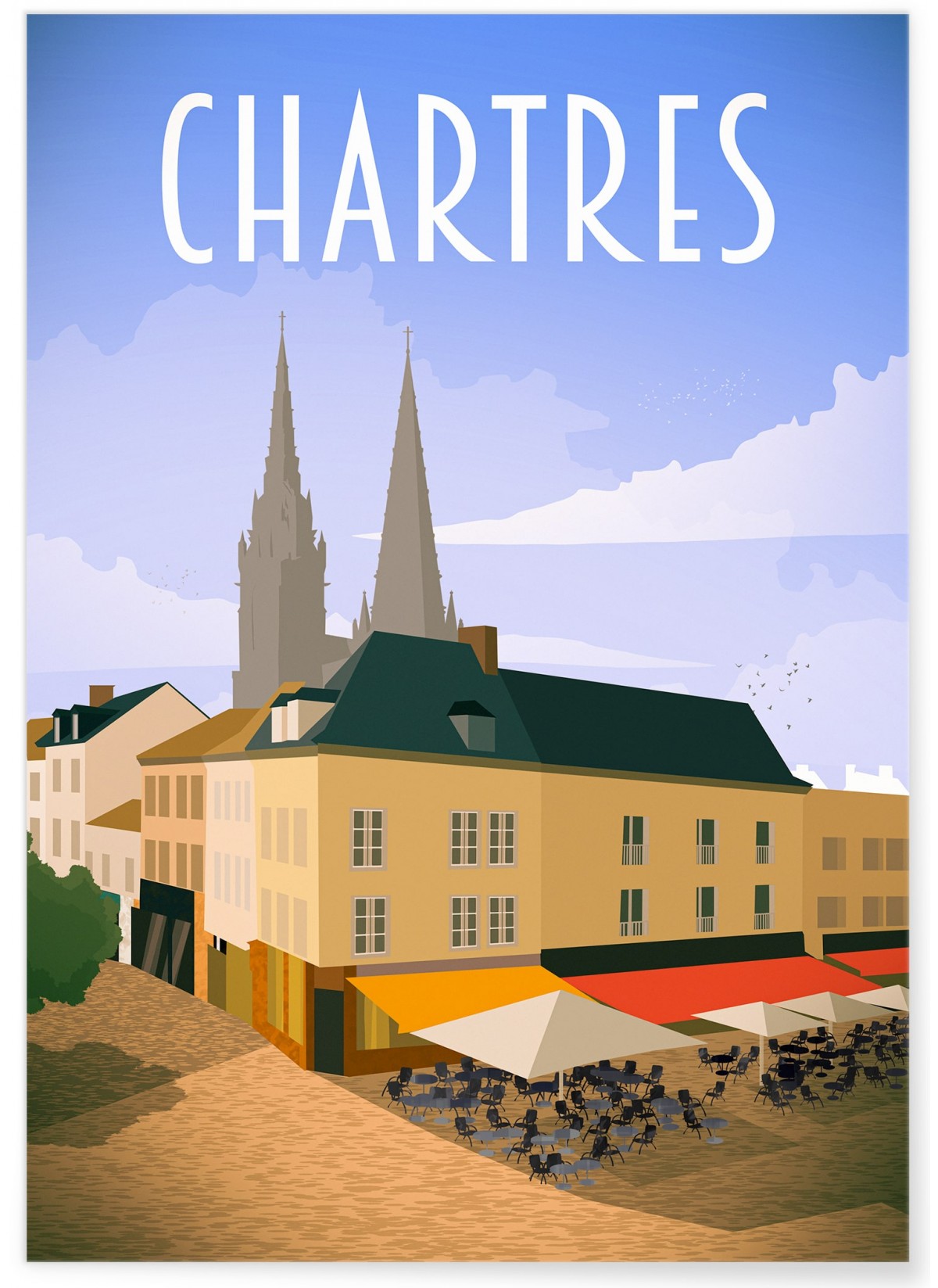 Affiche Chartres