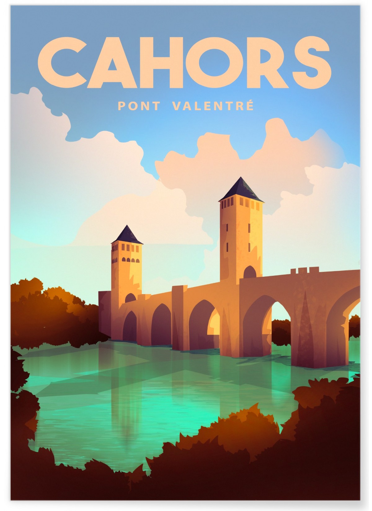 Affiche Cahors