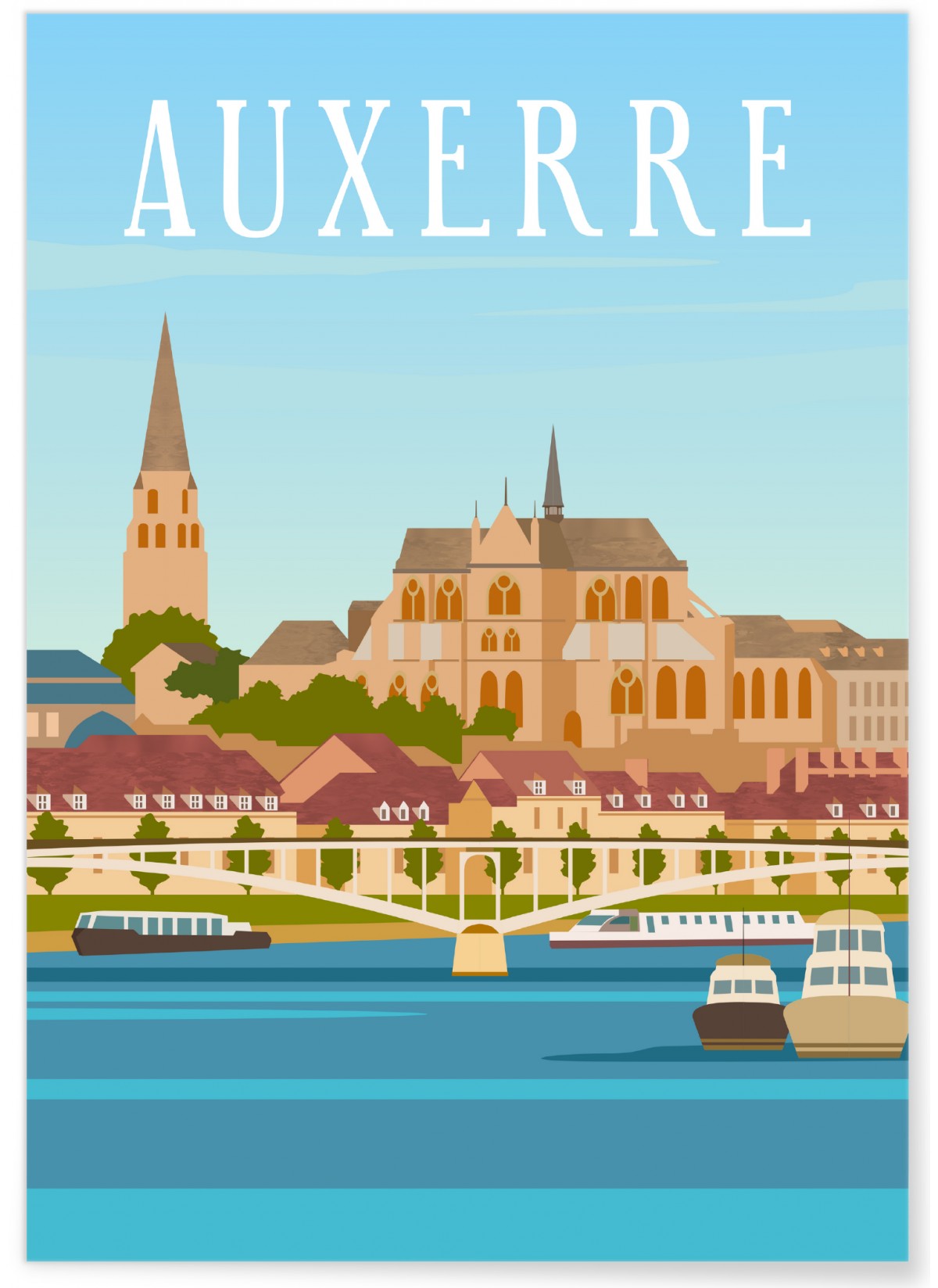 Affiche Auxerre