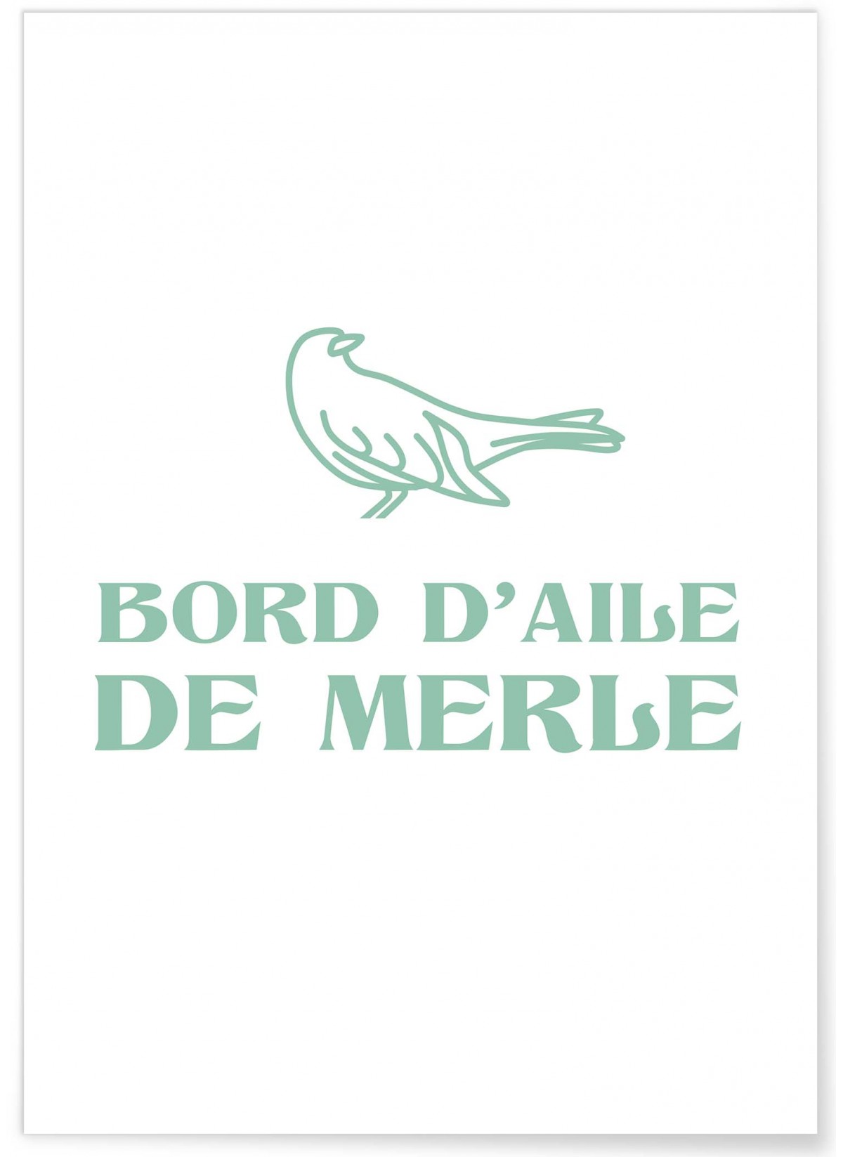 Affiche Bord d'aile