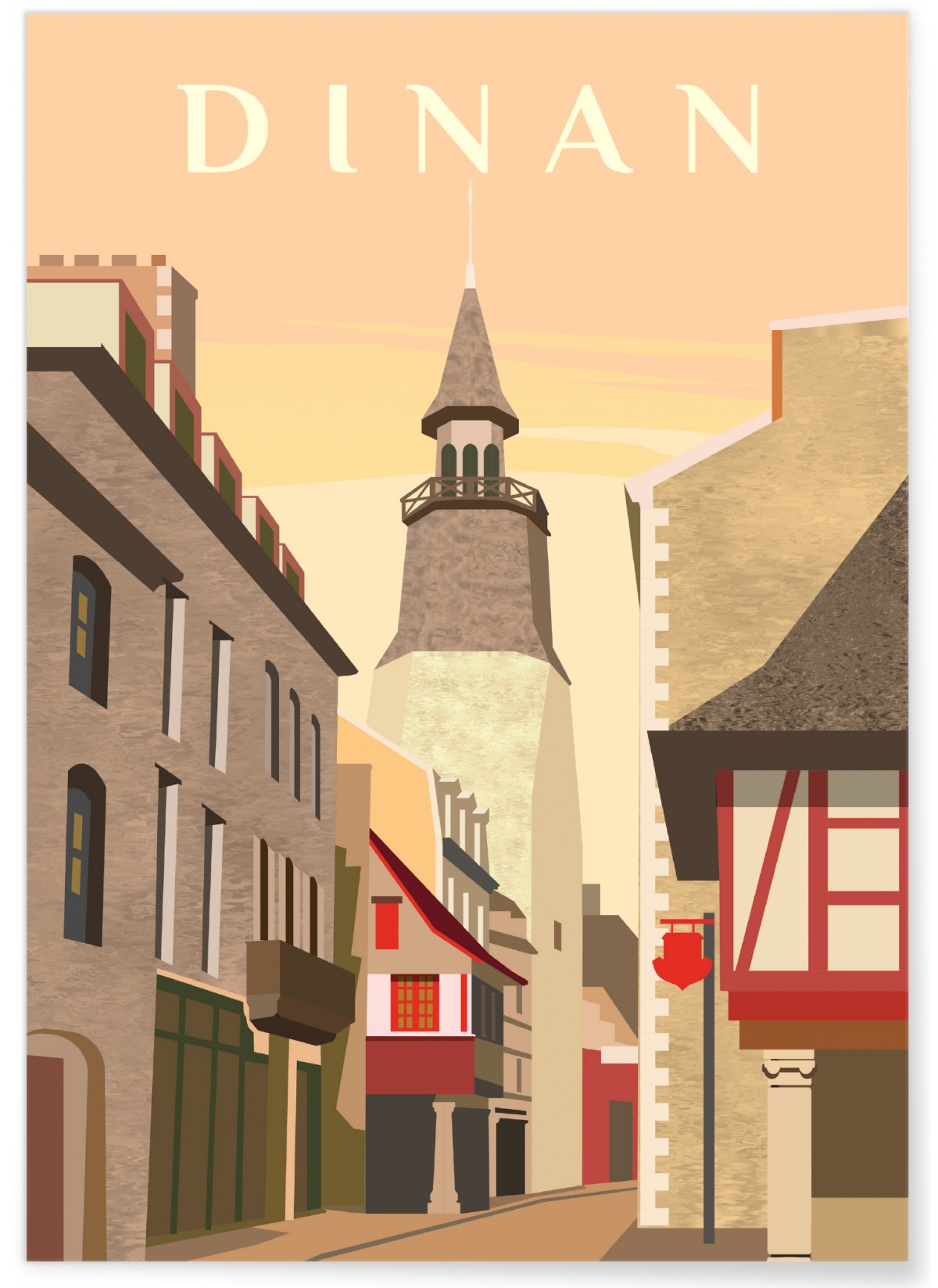 Affiche Dinan