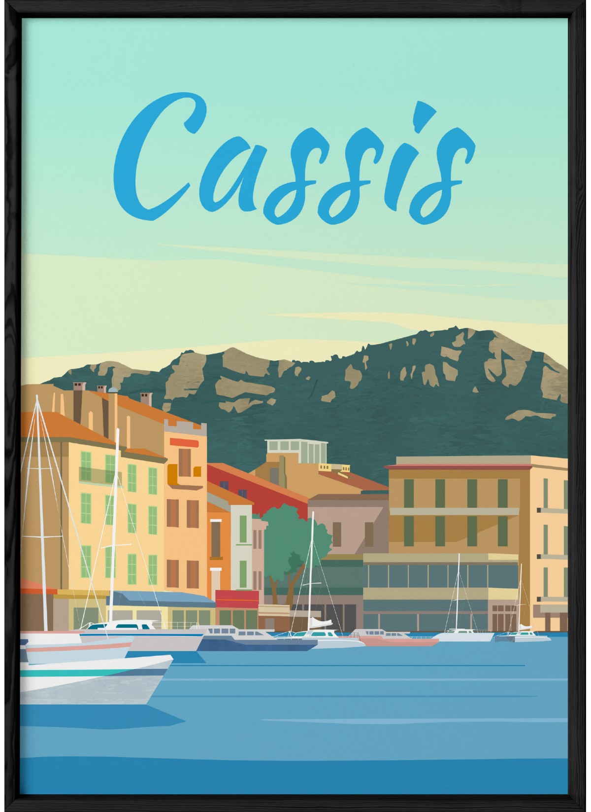 Affiche Cassis