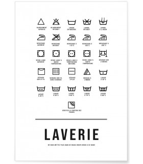Affiche Laverie
