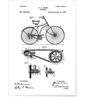 Affiche Brevet vélo