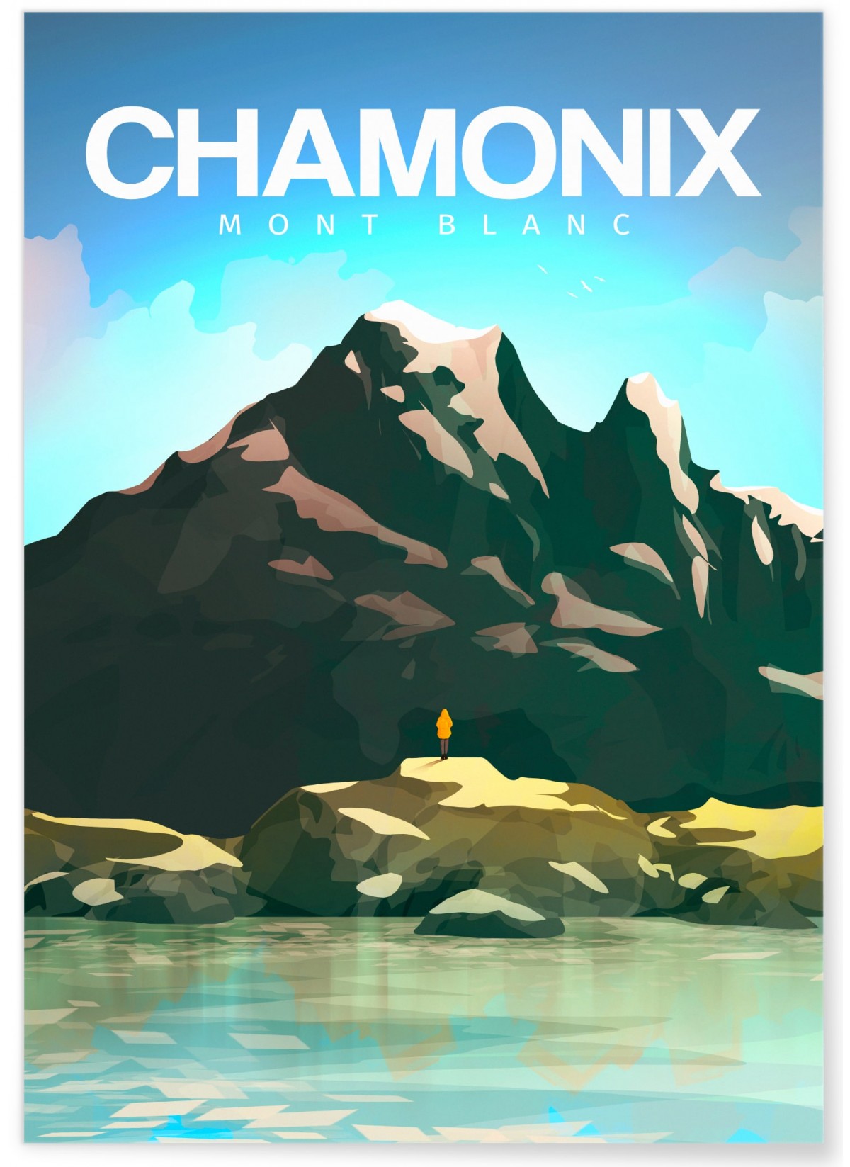 Affiche Chamonix-Mont-Blanc